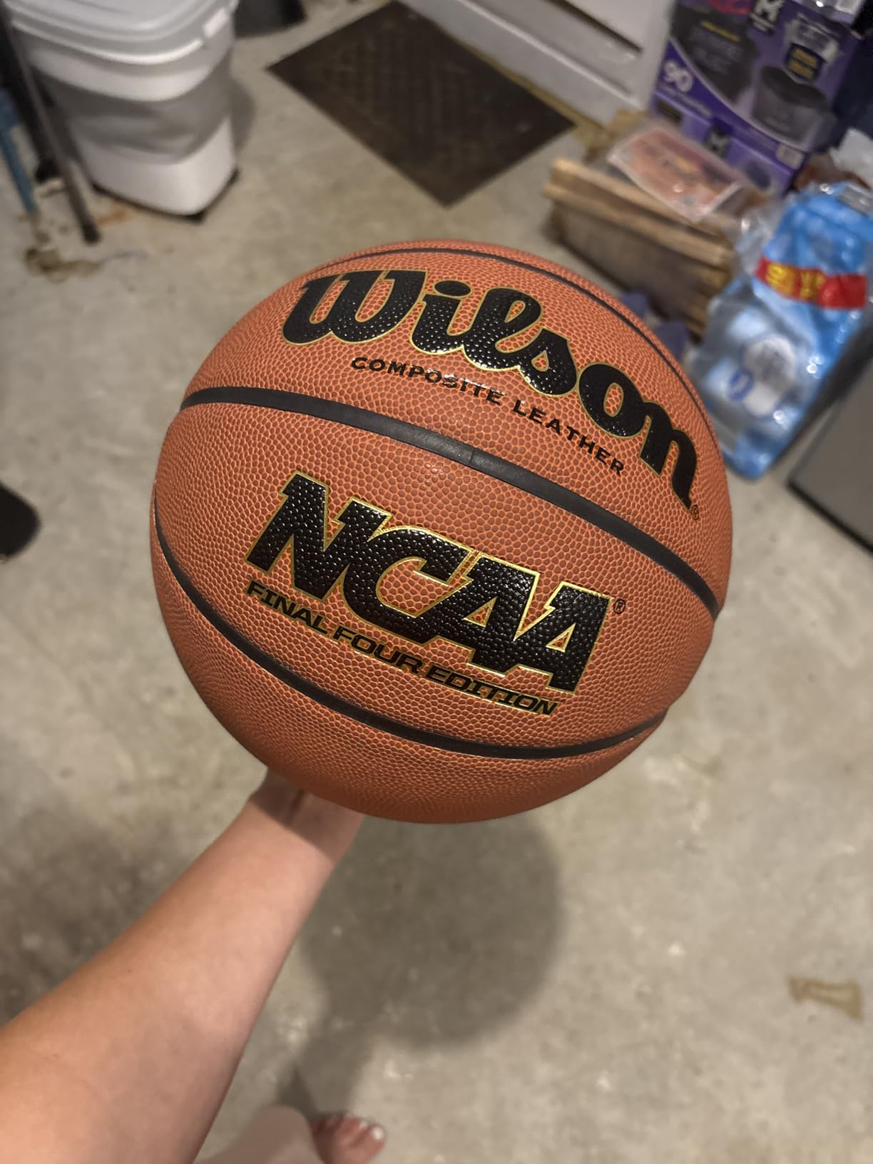 WILSON NCAA Final Four Edition Indoor/Outdoor Basketball Size 6 + Size 7 customer photo 2