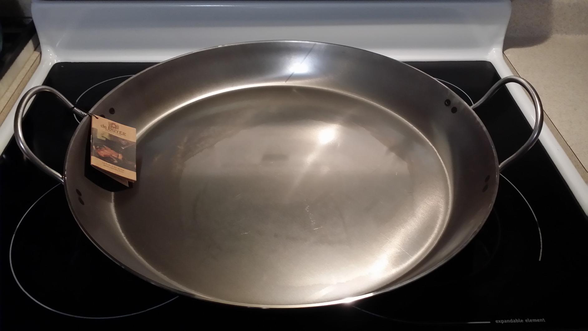DeBuyer Carbon Steel Frying Pan 10-1/4 Inch Diameter customer photo 1