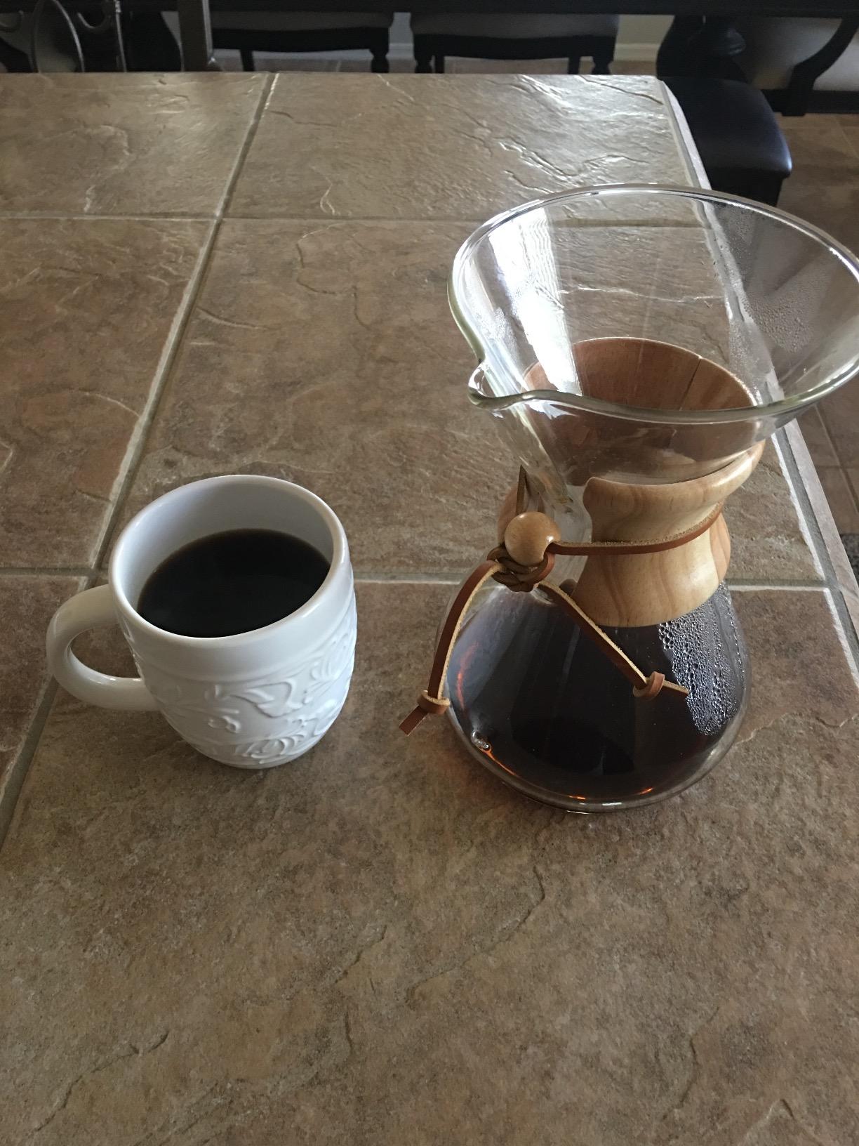 Chemex Pour-Over Glass Coffeemaker - Classic Series - 8-Cup - Exclusive Packaging customer photo 1