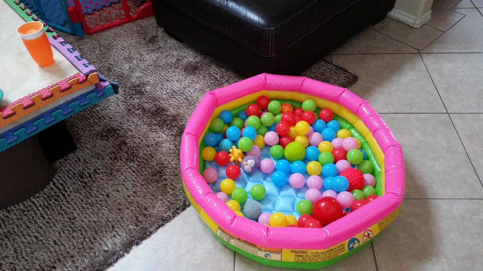 Intex Sunset Glow Baby Pool (34 in x 10 in) customer photo 2