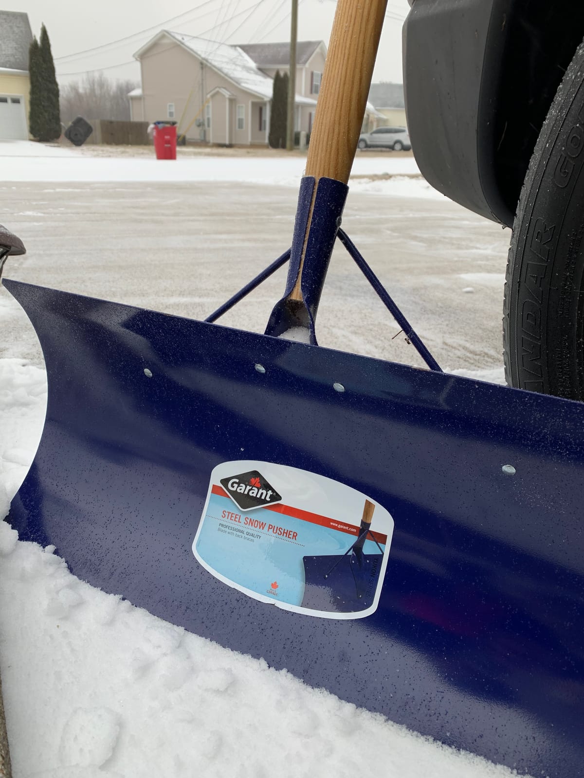 Garant NSP24D Nordic 24-Inch Steel Blade Snow Pusher customer photo 2