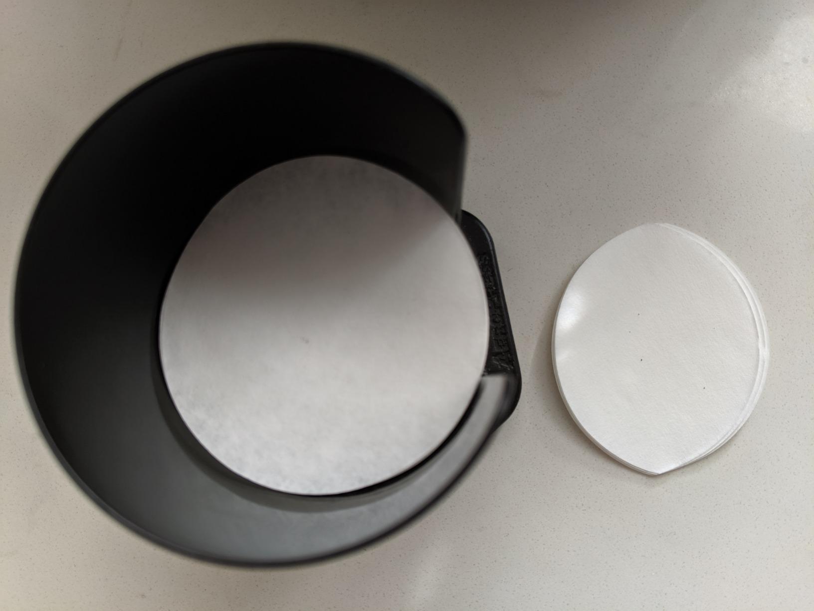 AeroPress White Paper Micro-Filters, 350 Count Count customer photo 1