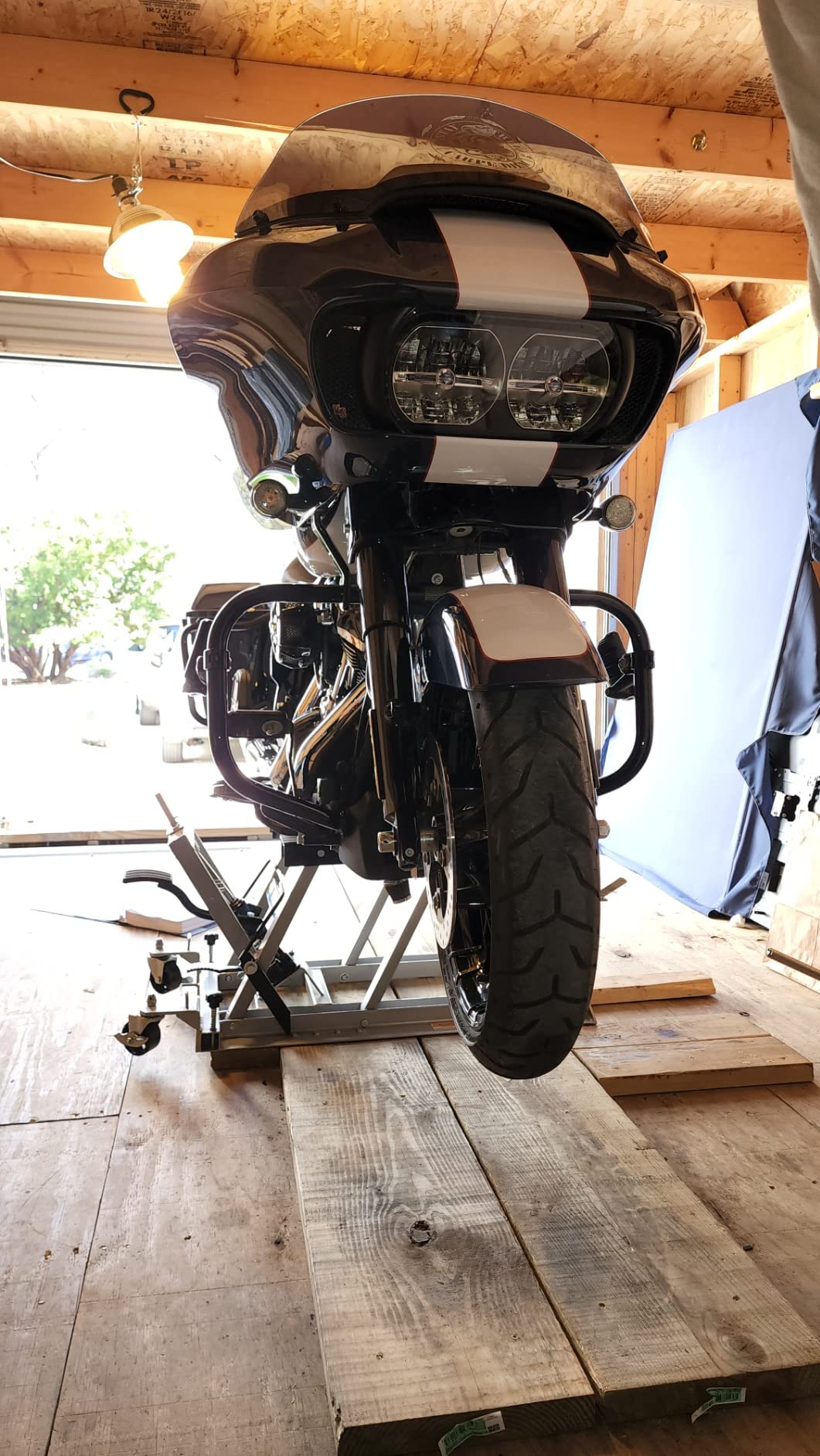 OTC 1545 Ultra Low Profile Motorcycle and ATV Lift - 1,500 lb. Capacity customer photo 1