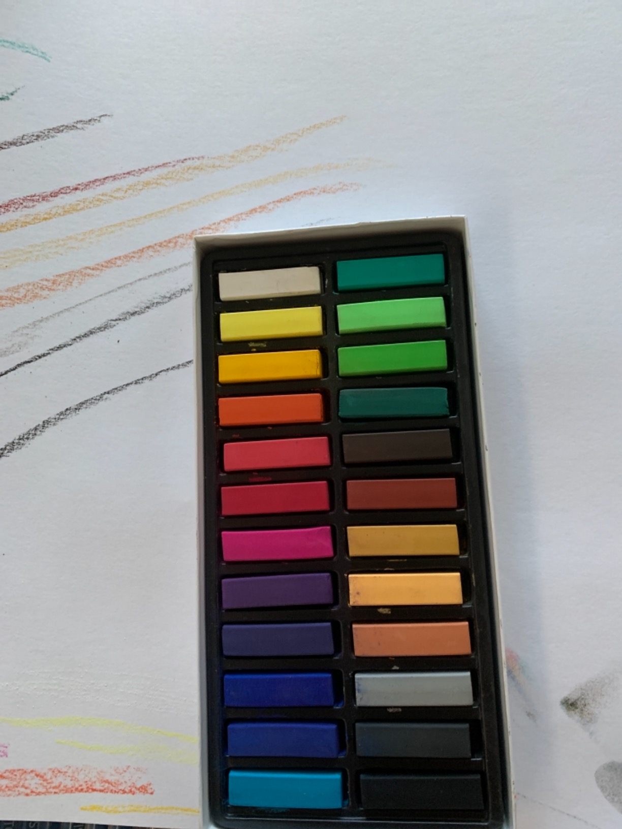 Faber-Castell Creative Studio Soft Pastel Mini Sticks (1.25”) - 24 Vivid Colors customer photo 2