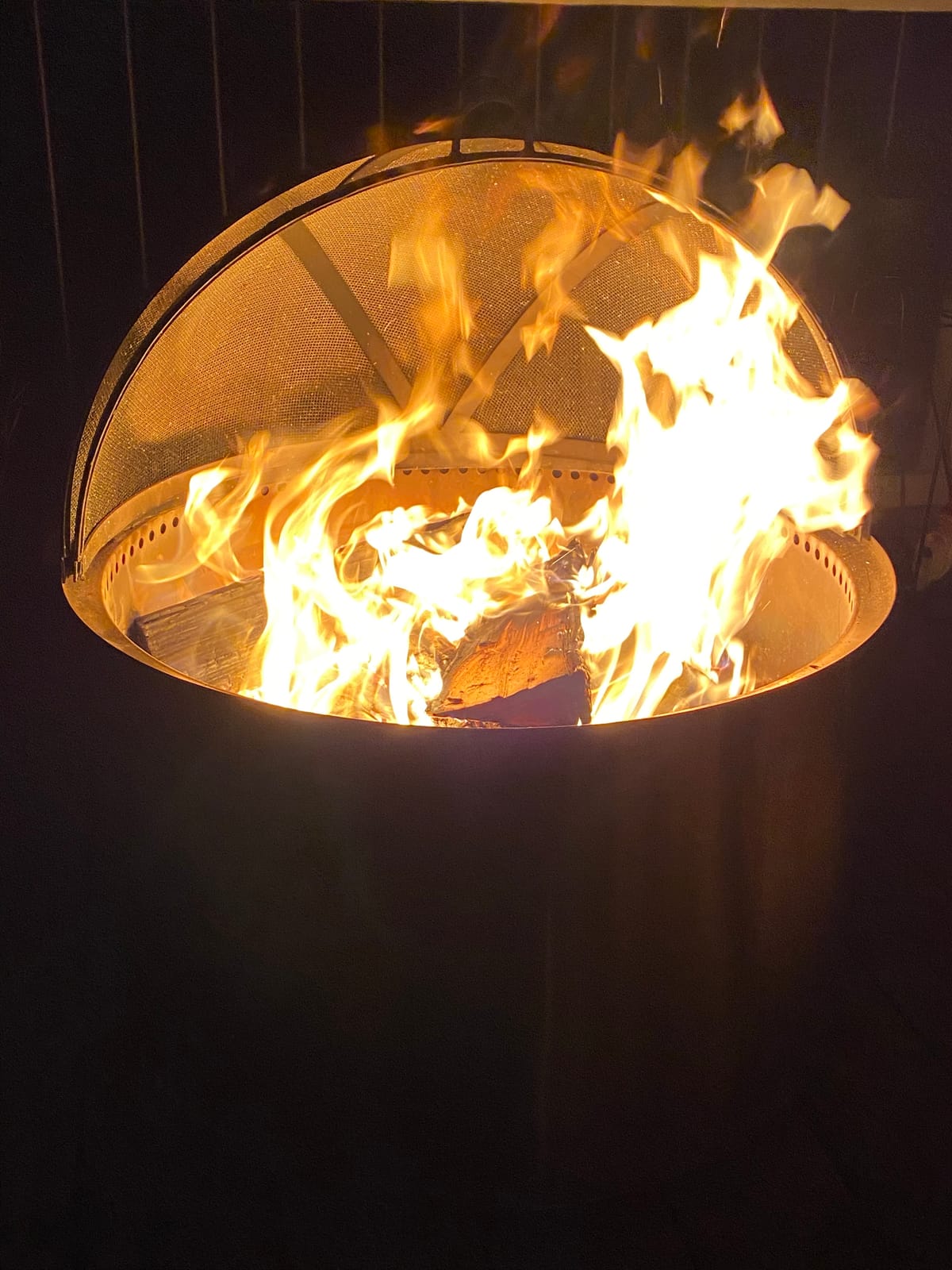Good Directions Fire Pit Spark Screen Hinged for Easy Access customer photo 1