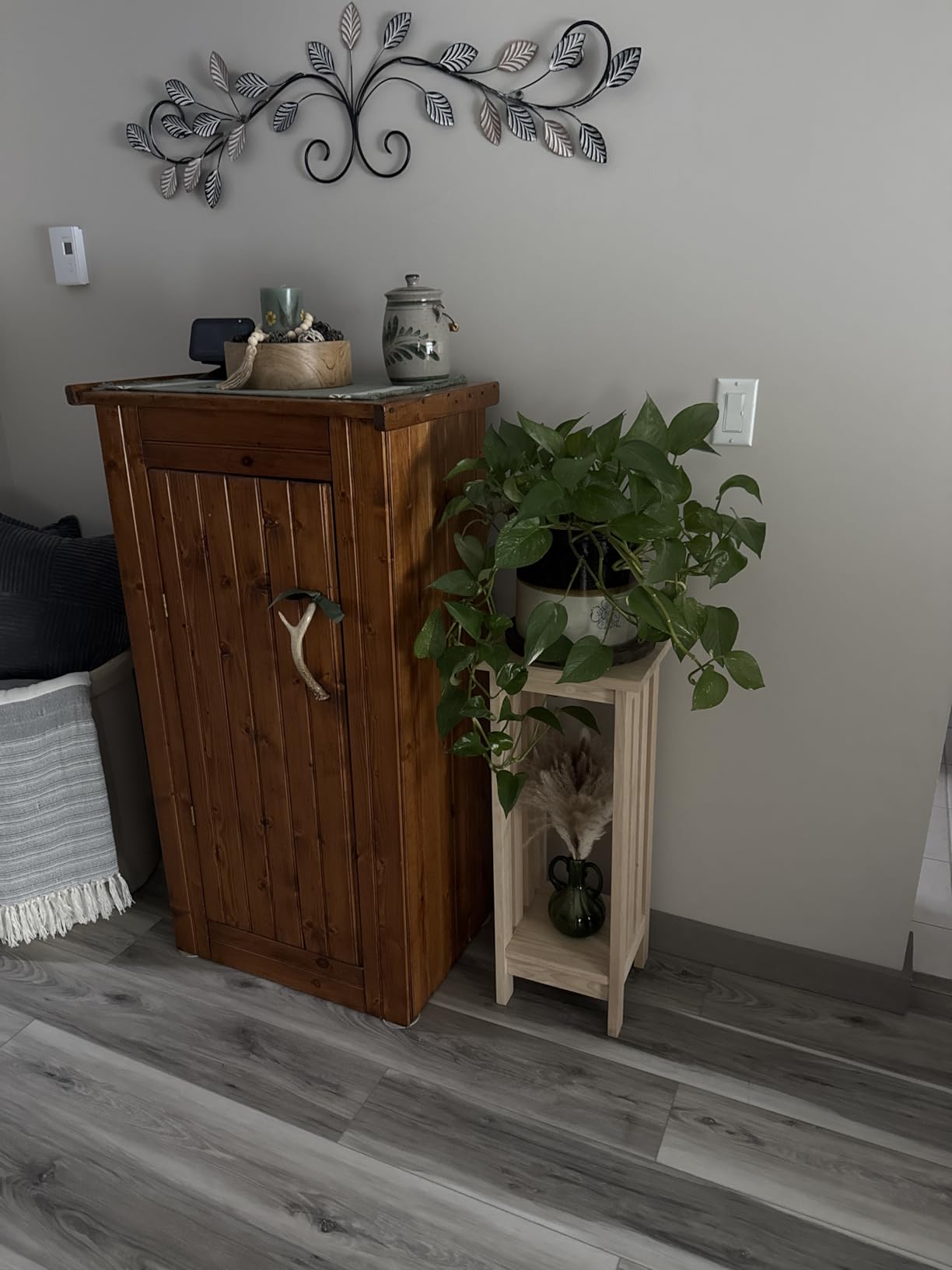International Concepts Mission Plant Stand, 36-Inch High, Solid Parawood, Unfinished customer photo 2