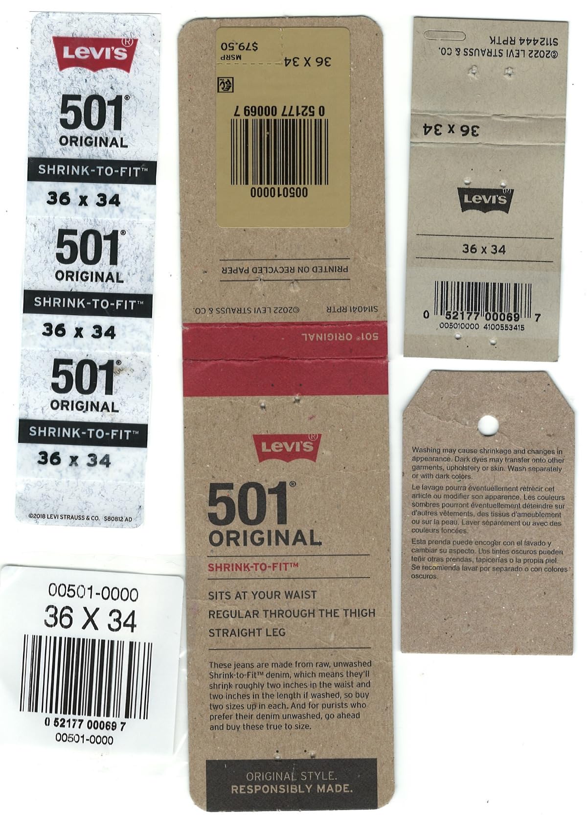 Levi's Men's 501 Original Fit Jeans customer photo 1