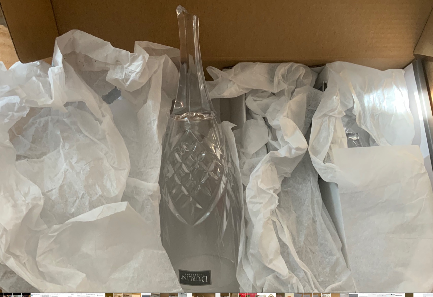 Godinger Dublin Crystal Champagne Flutes - Set of 4, 6 ounce customer photo 1