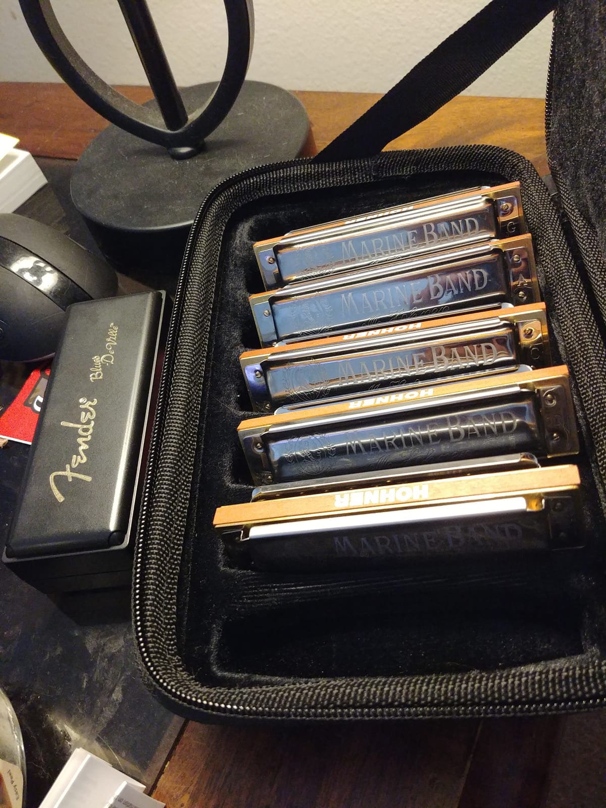 Hohner Marine Band 1896 Diatonic Harmonica (Stainless Steel, 5 Pack) customer photo 1