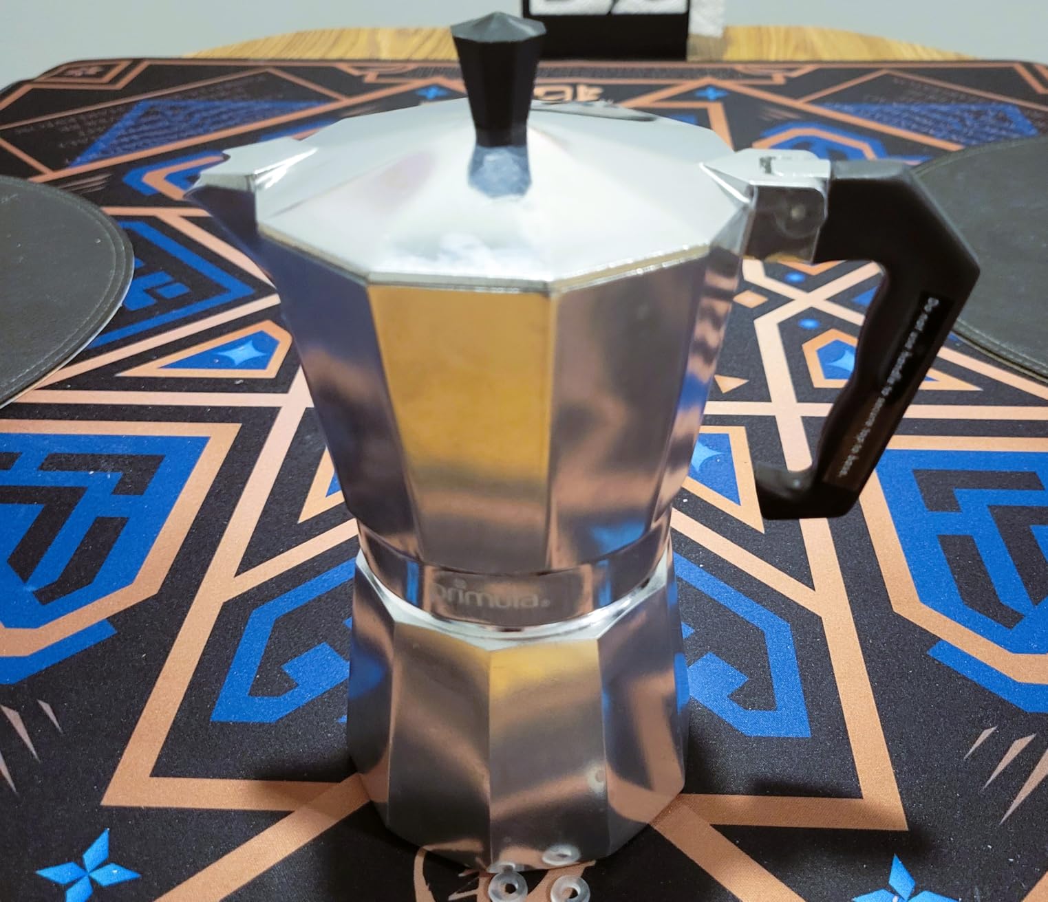 Primula Classic Stovetop Espresso and Coffee Maker, Moka Pot for Italian and Cuban Café Brewing, Greca Coffee Maker, Cafeteras, 6 Espresso Cups, Silver customer photo 1