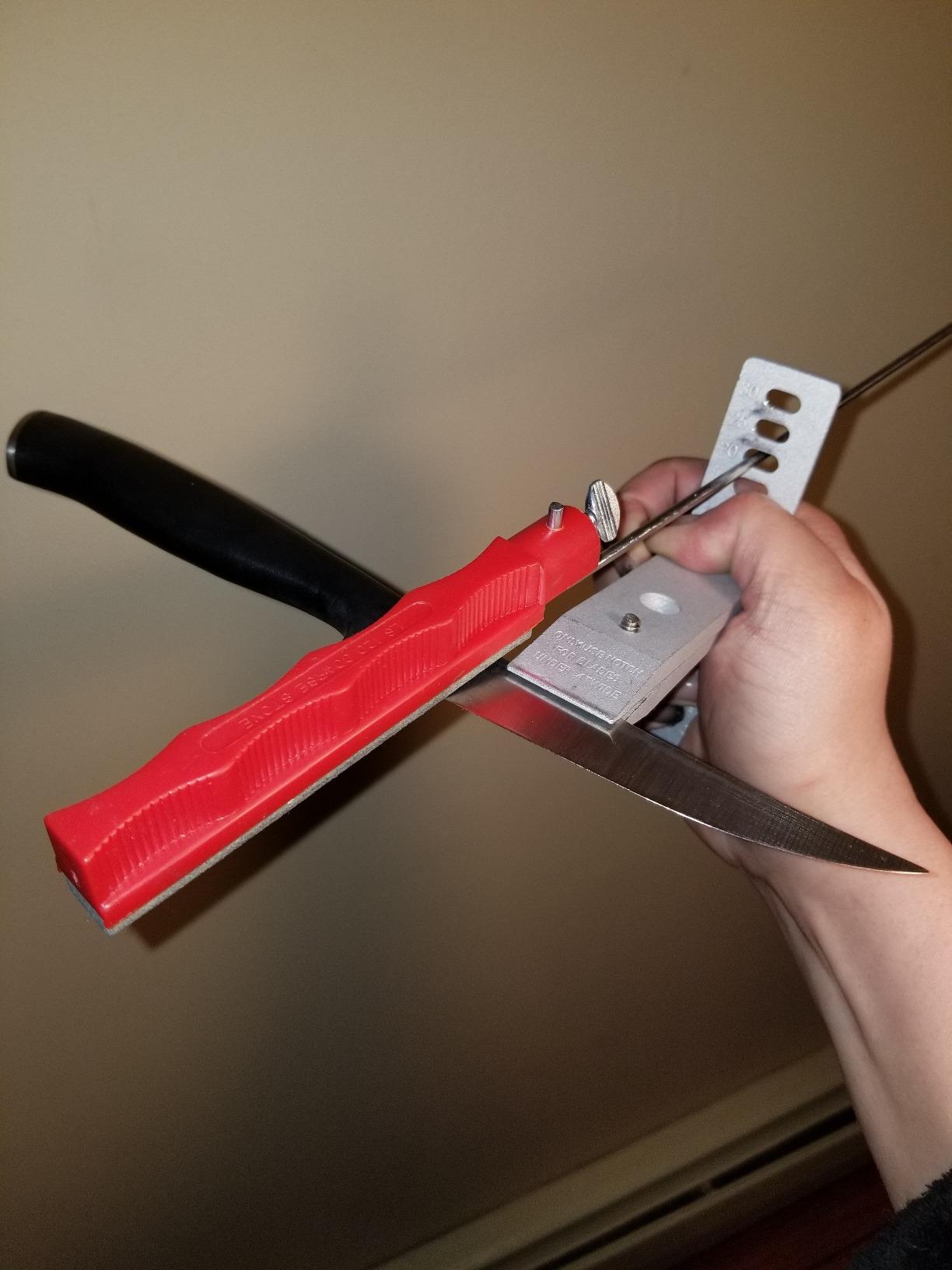 Lansky Professional Sharpening System with Coarse, Medium, Ultra Fine, and Serrated Medium Hones customer photo 2