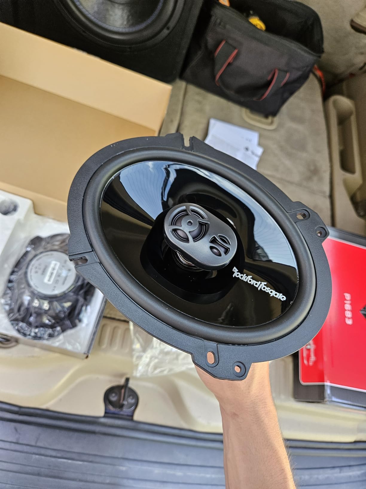 Rockford Fosgate P1683 Punch 6x8 3-Way Coaxial Full Range Speakers (Pair) customer photo 1