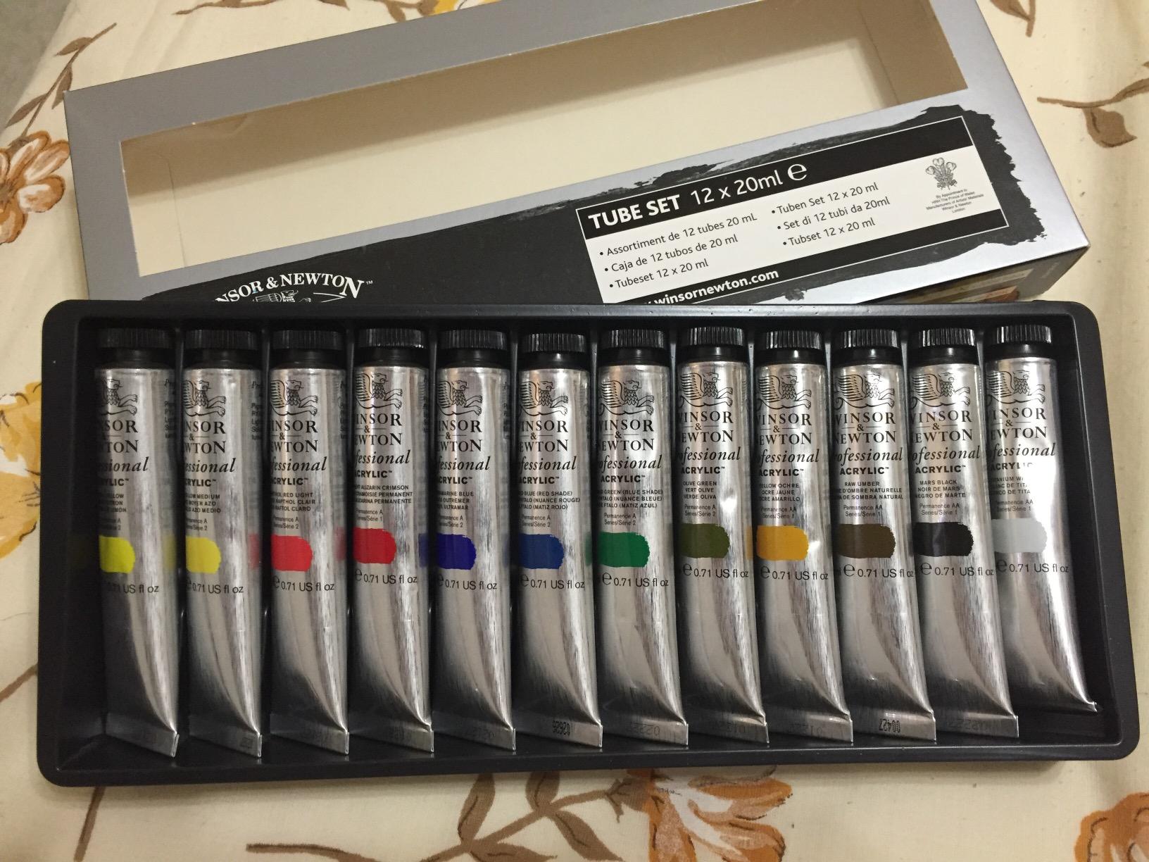 Winsor & Newton Professional Acrylic Paint Starter Set customer photo 2