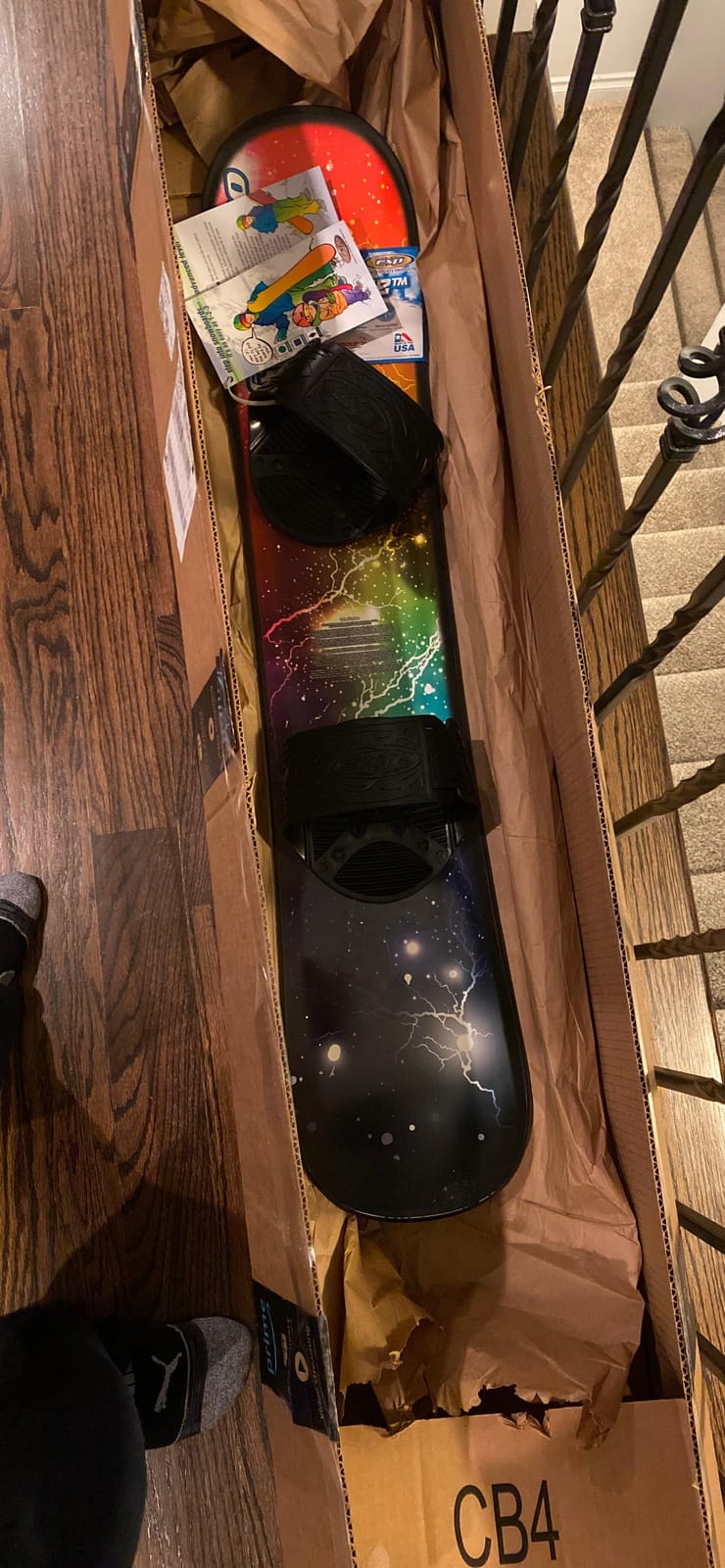 ESP Snowboard customer photo 2