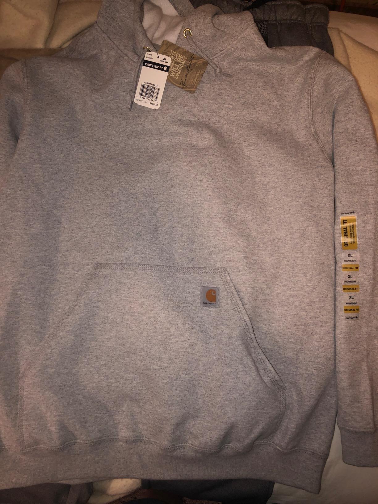 Carhartt Men's K121 Loose Fit Midweight Sweatshirt customer photo 2