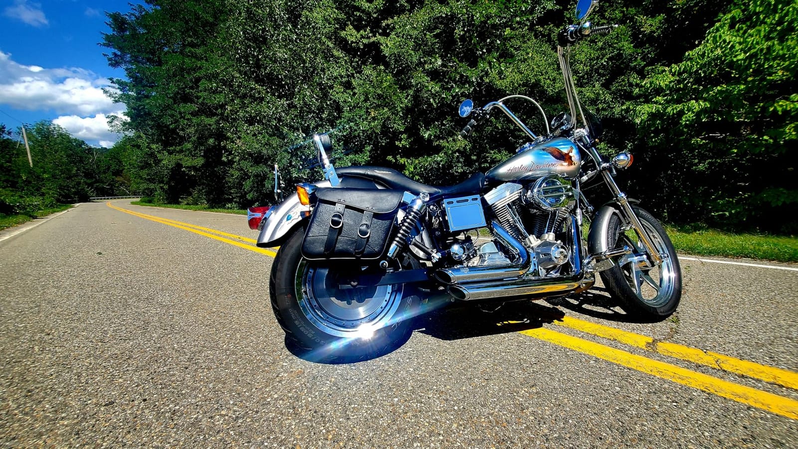 Dowco Willie & Max 59588-00 Black Jack Series: Synthetic Leather Compact Slant Motorcycle Saddlebag Set, Black, Universal Fit, 10 Liter Each/20 Liter Total Capacity customer photo 1