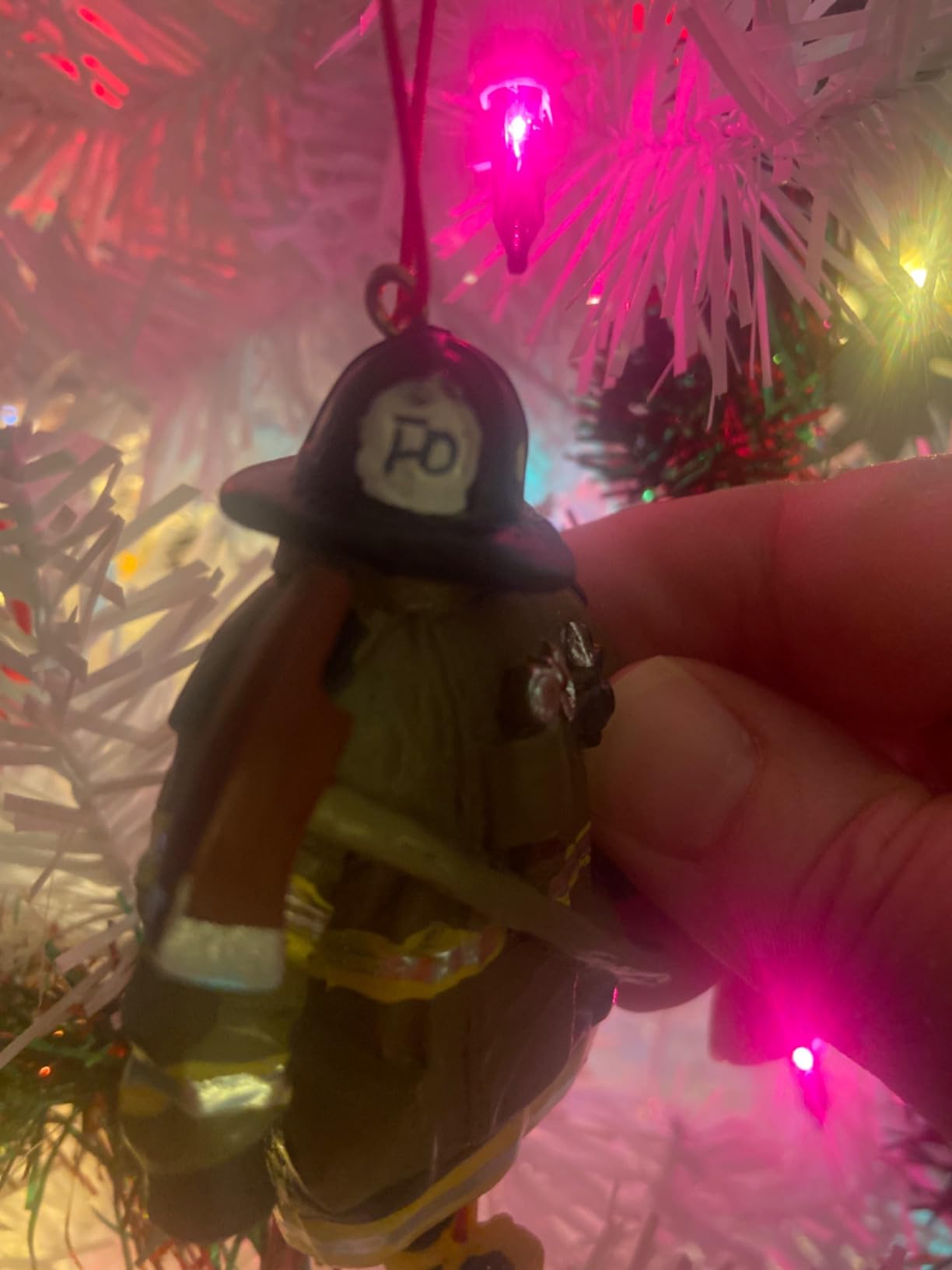 Kurt Adler 4.5- Firefighter Uniform Christmas Ornament customer photo 1