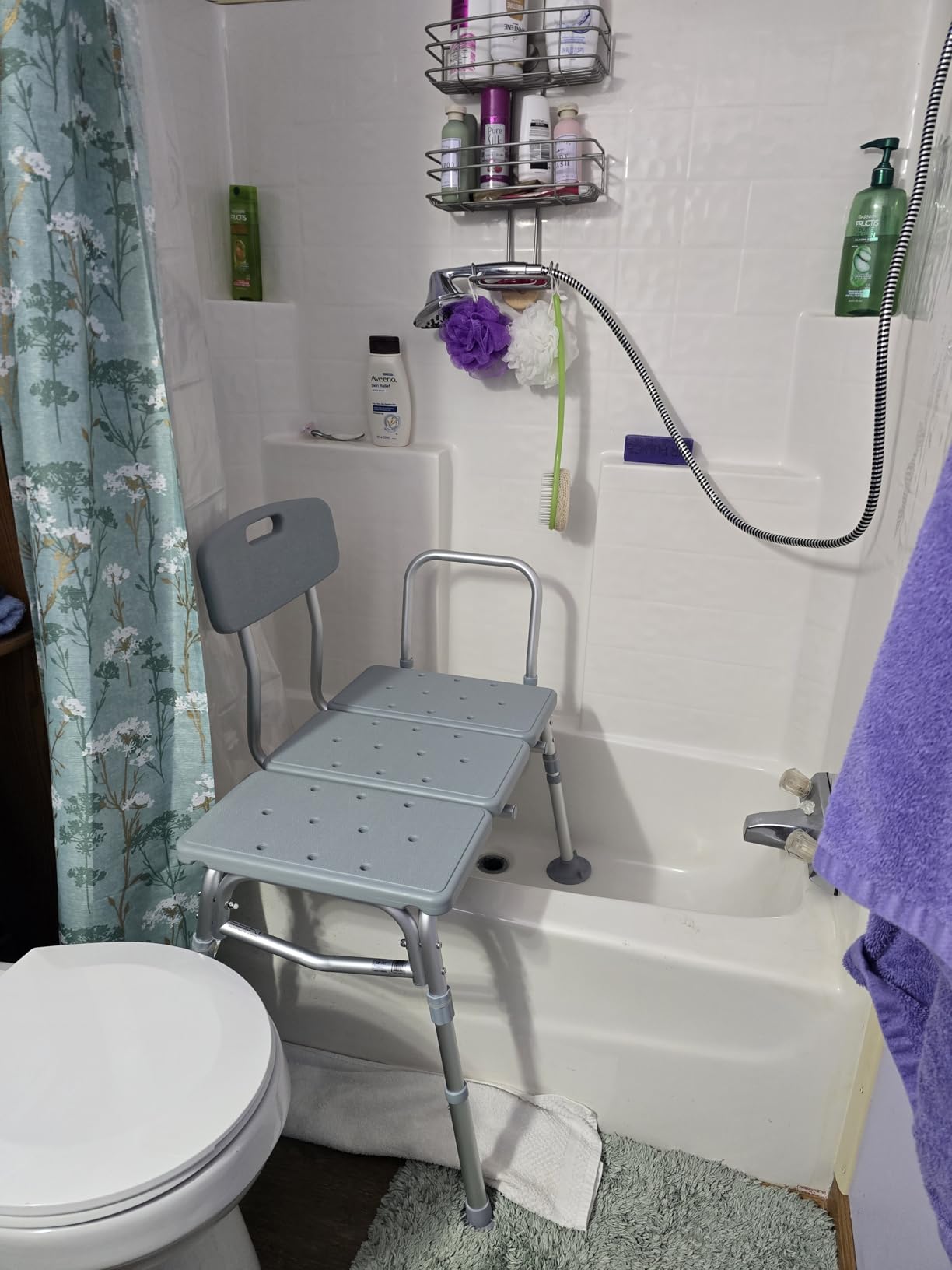 Drive Medical Tub Transfer Bench for Bathtub, Height Adjustable customer photo 2