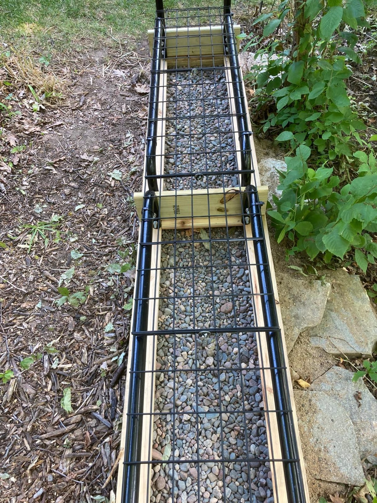 ShelterLogic 4' Adjustable Heavy Duty Outdoor Firewood Rack with Steel Frame Construction and Water-Resistant Cover customer photo 2