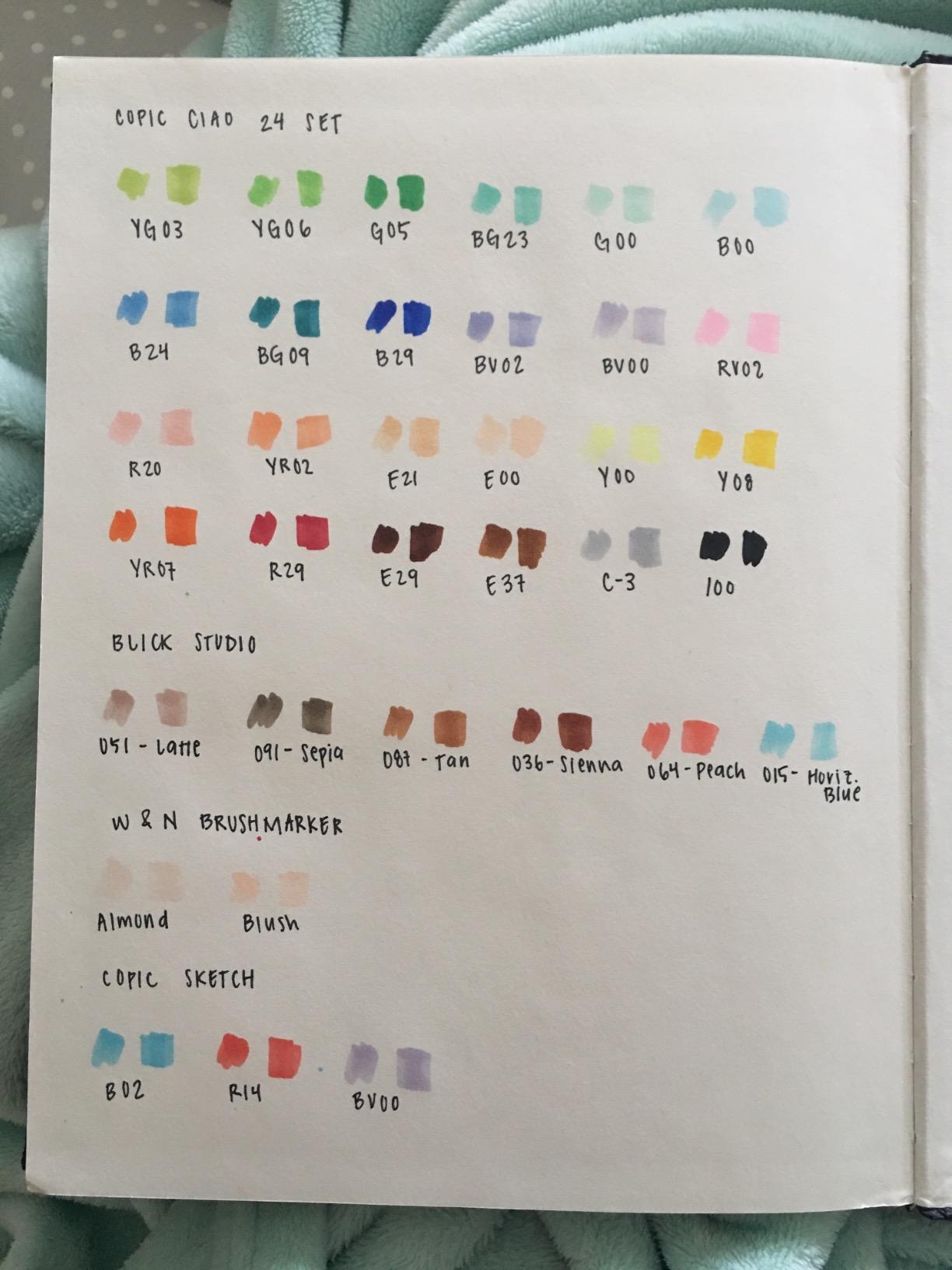 Copic Ciao Markers 24pc Basic Set customer photo 2