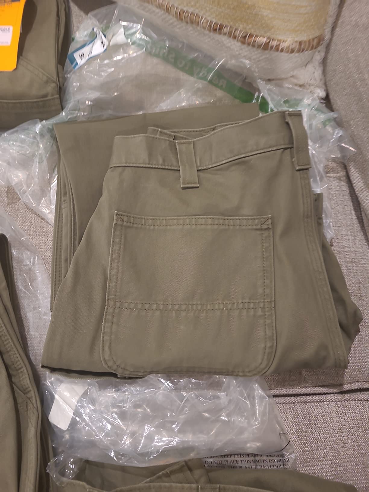 Carhartt Men's Relaxed Straight Twill Dungaree customer photo 2