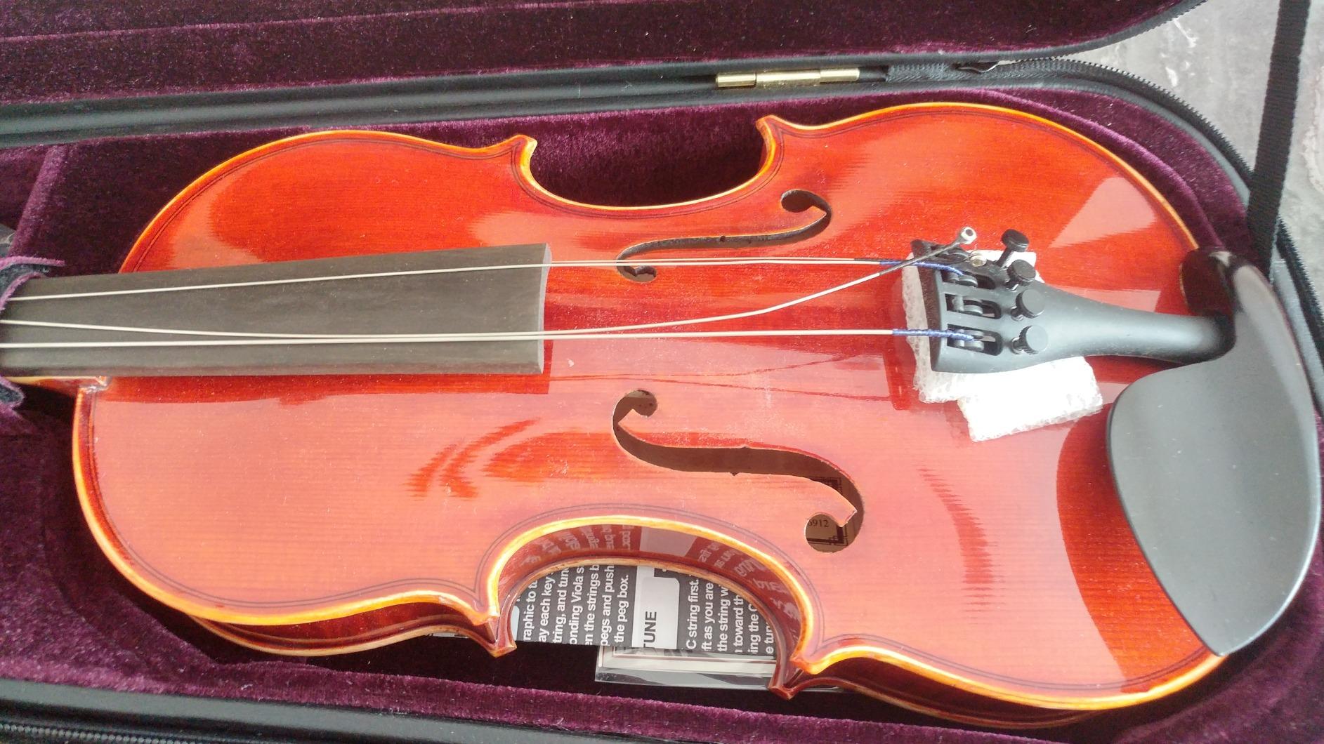 D'Luca CA400VA-16 16-Inch Orchestral Series Handmade Viola Outfit customer photo 2