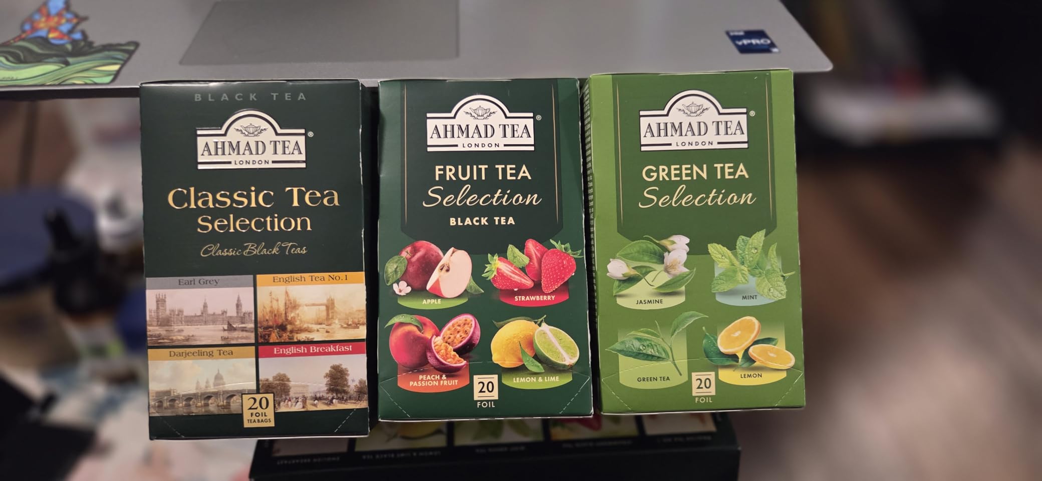 Ahmad Tea Variety Gift Box, 60 Foil Enveloped Teabags, Twelve Teas, 1 Count customer photo 2