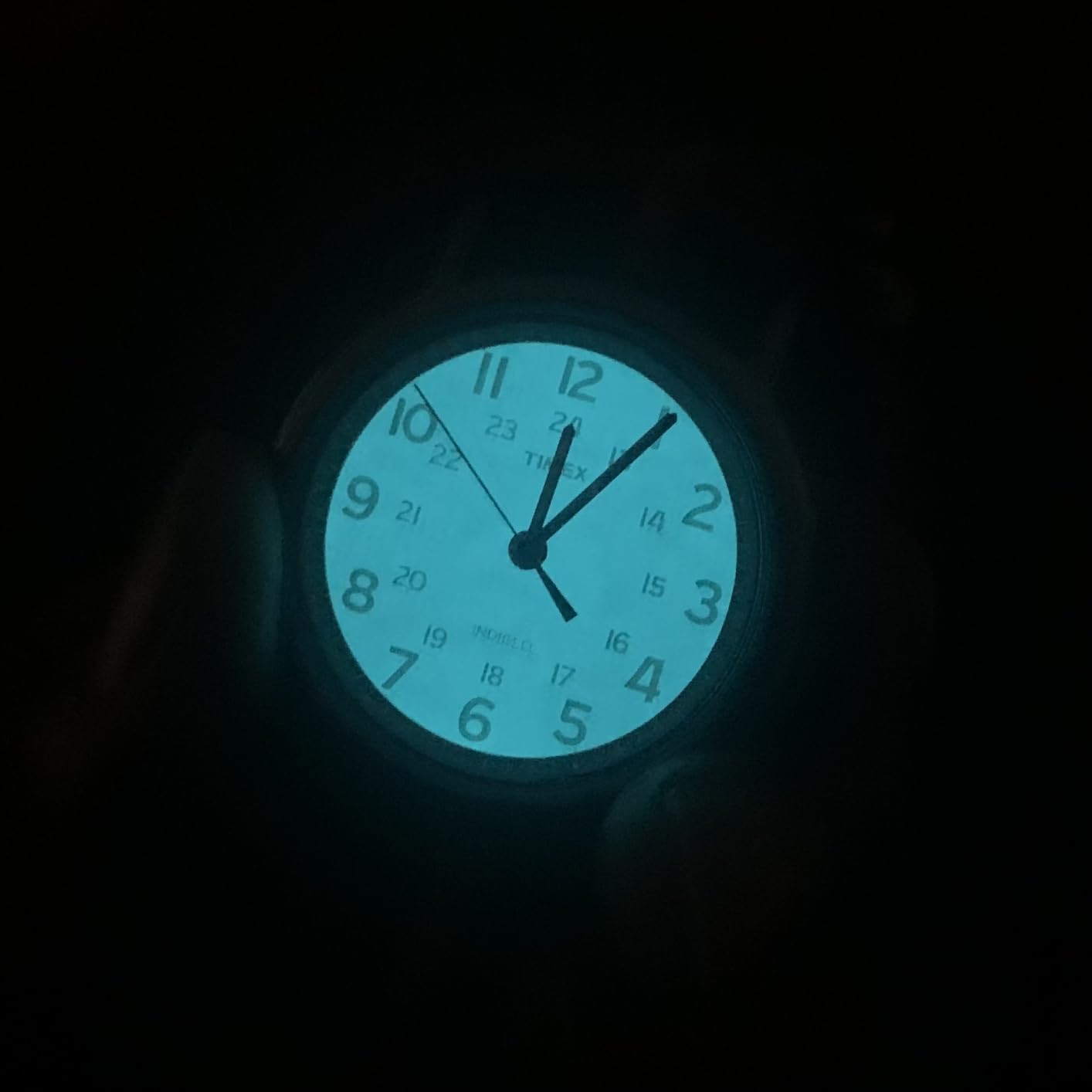 Timex Weekender 38mm Unisex Analog Watch | INDIGLO Backlight | Adjustable Durable Nylon Fabric Slip Through Strap | 24 Hour Time customer photo 2