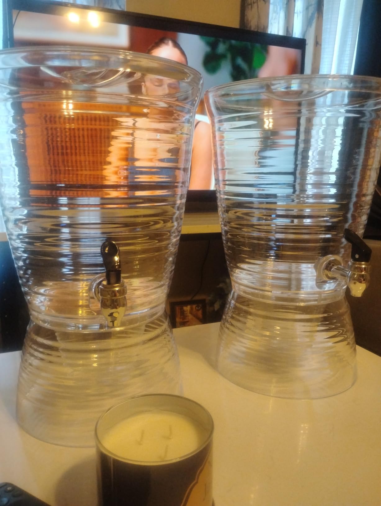 CreativeWare 1.5-Gallon Bark Beverage Dispenser customer photo 2
