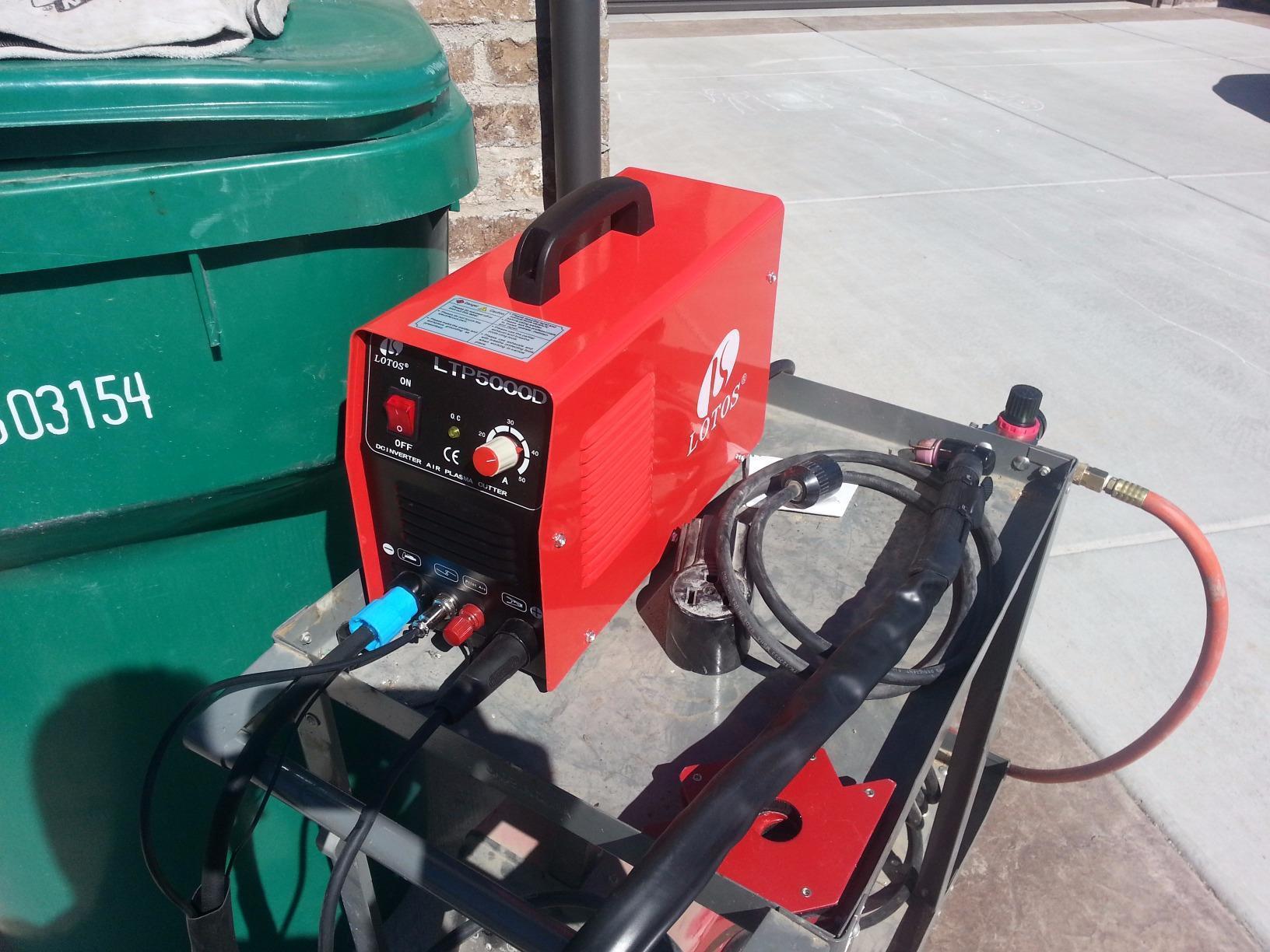 LOTOS LTP5505D 55A Pilot Arc Plasma Cutter with Rust Removal Mode customer photo 1