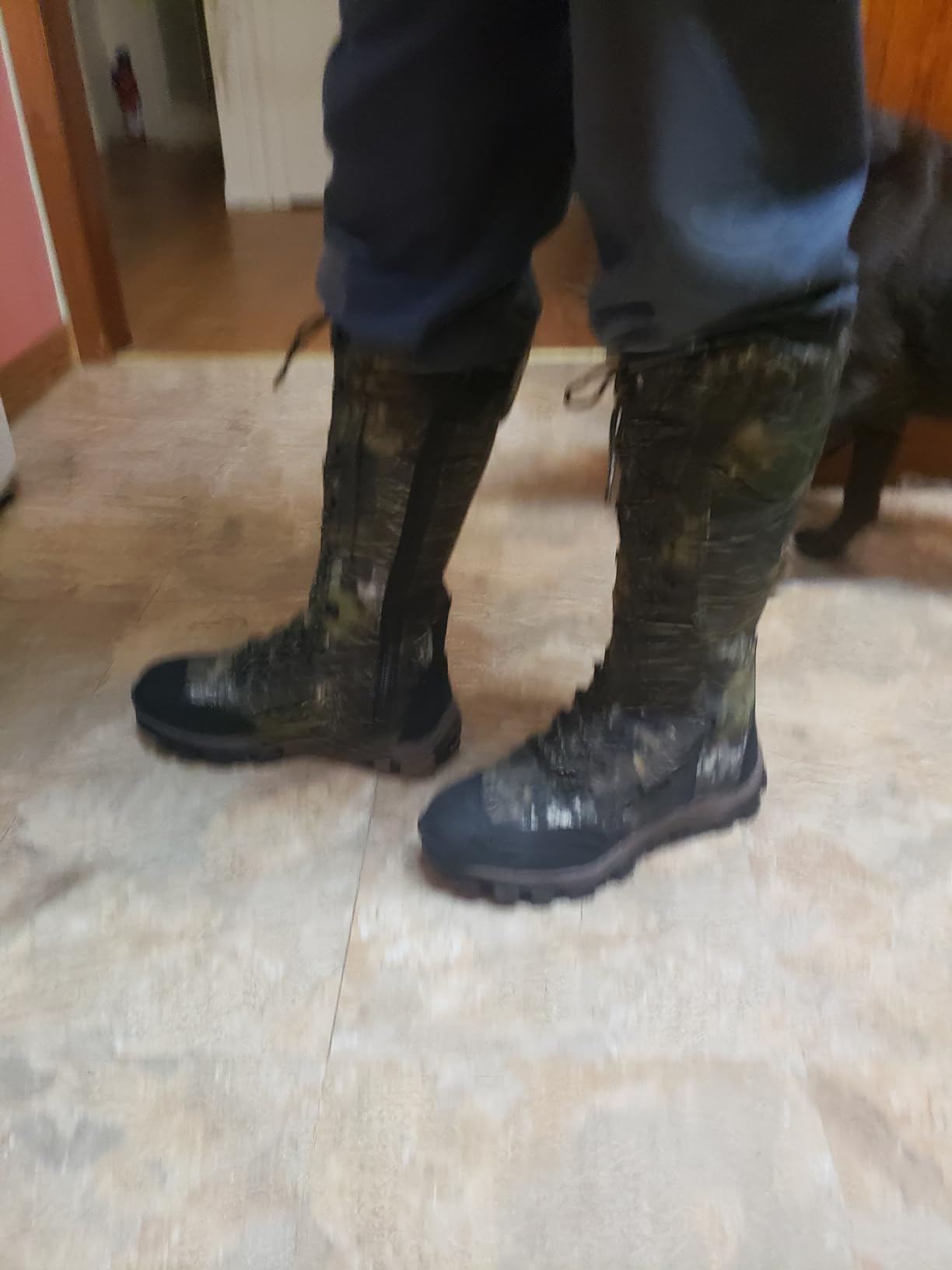 ROCKY Men's Camouflage Waterproof Side-zip Snake Boots customer photo 1