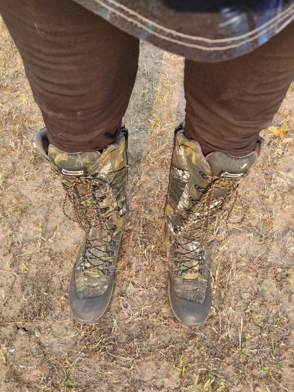 ROCKY Men's Camouflage Waterproof Side-zip Snake Boots customer photo 2