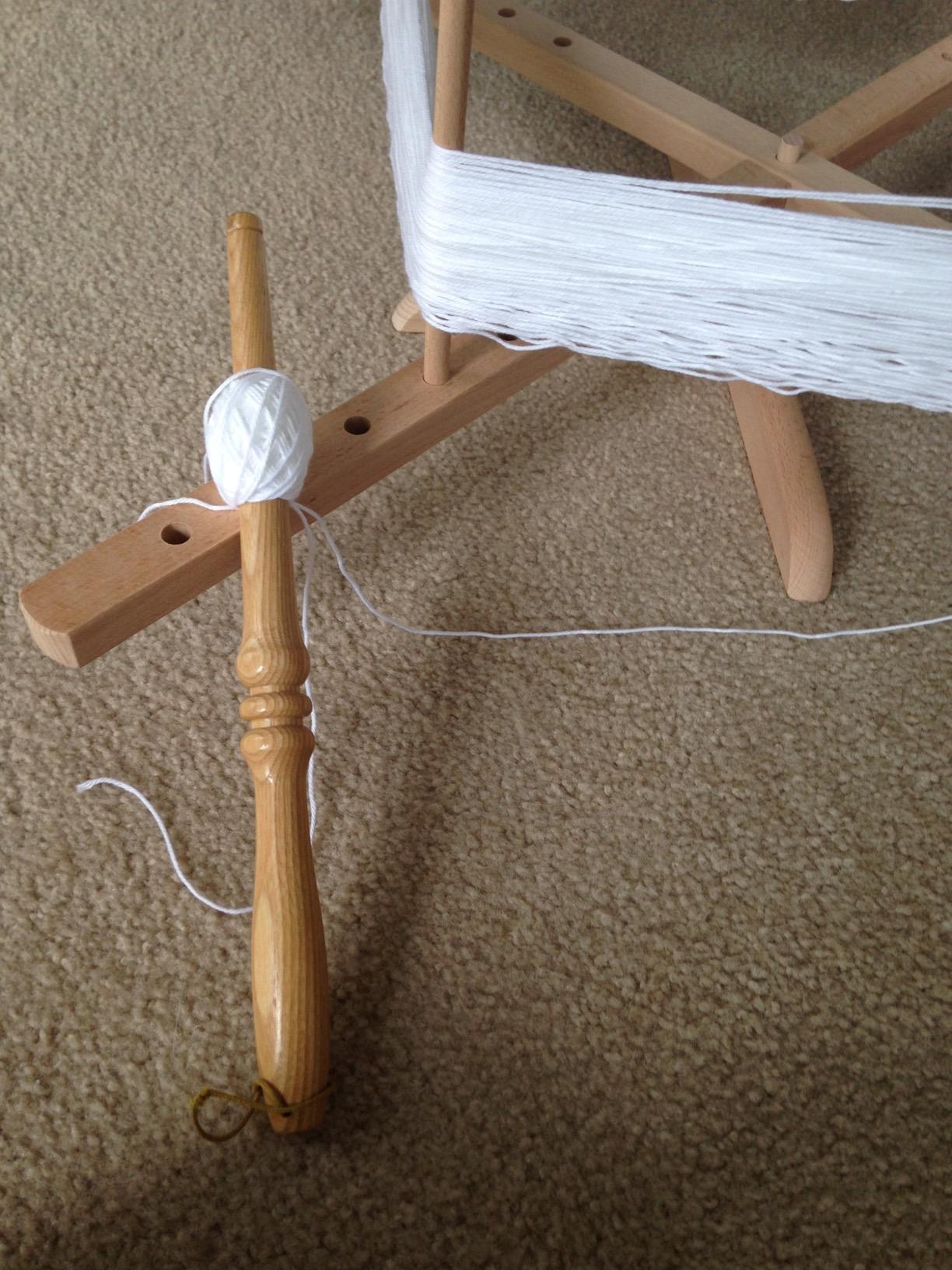 Tabletop Amish Style Wooden Yarn Swift customer photo 1