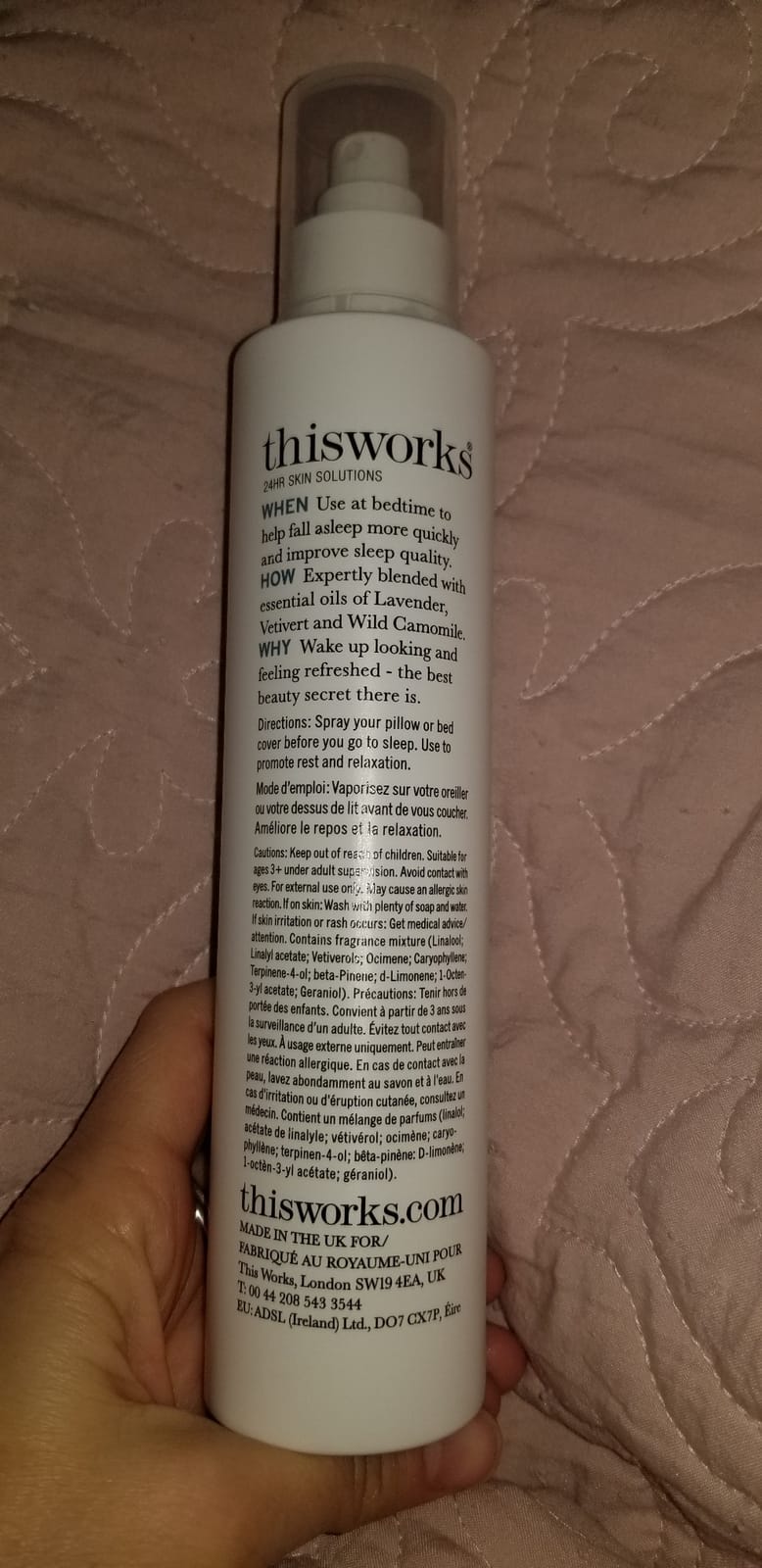 This Works Deep Sleep Pillow Spray 2.5 fl oz - Aromatherapy Sleep Mist customer photo 1