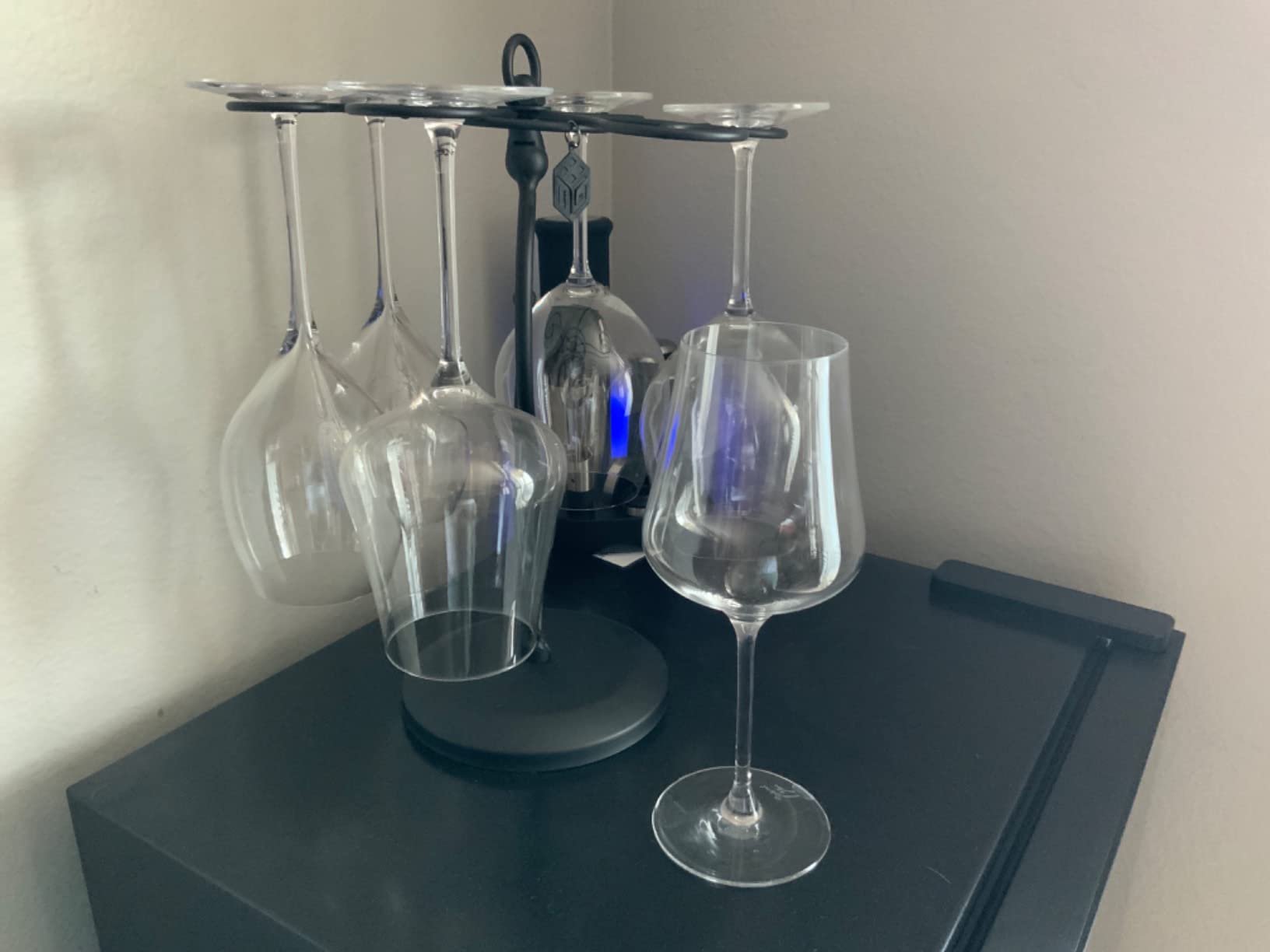 Gabriel-Glas StandArt Crystal Wine Glasses, Set of 2 with Gift Box - Premium, Universal Wine Glass for Red and White Wine - Dishwasher Safe, Lead-Free, 16 oz. customer photo 2