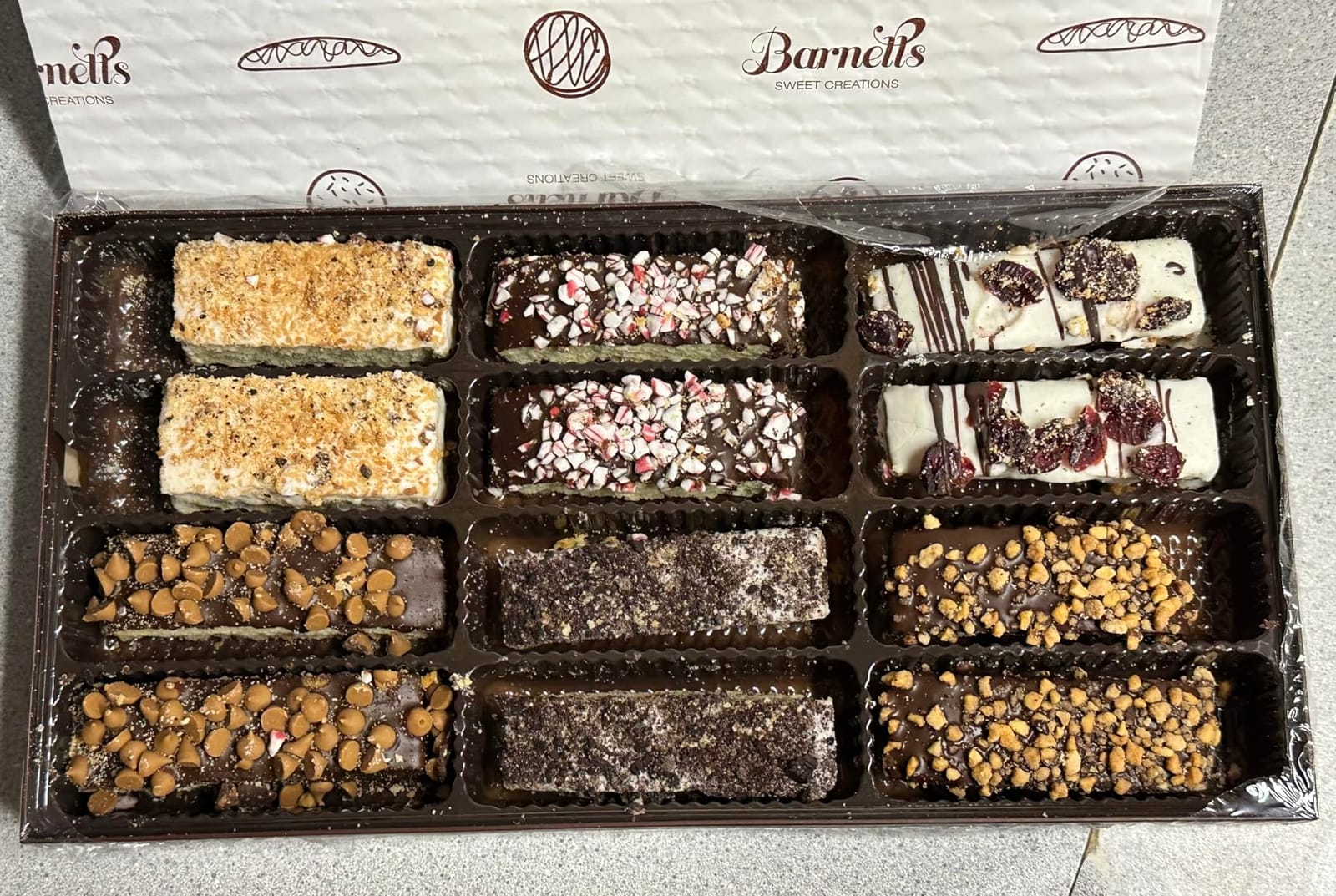 Barnetts 12 Chocolate Biscotti Gift Box Gourmet Cookie Gifts customer photo 2