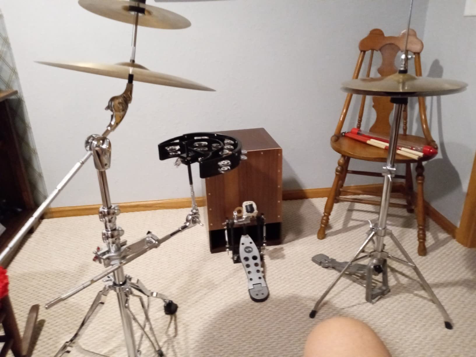 Meinl Subwoofer Bass Cajon Box Drum with Internal Snares - NOT MADE IN CHINA - American White Ash Playing Surface, 2-YEAR WARRANTY (SUBCAJ1AWA) customer photo 1
