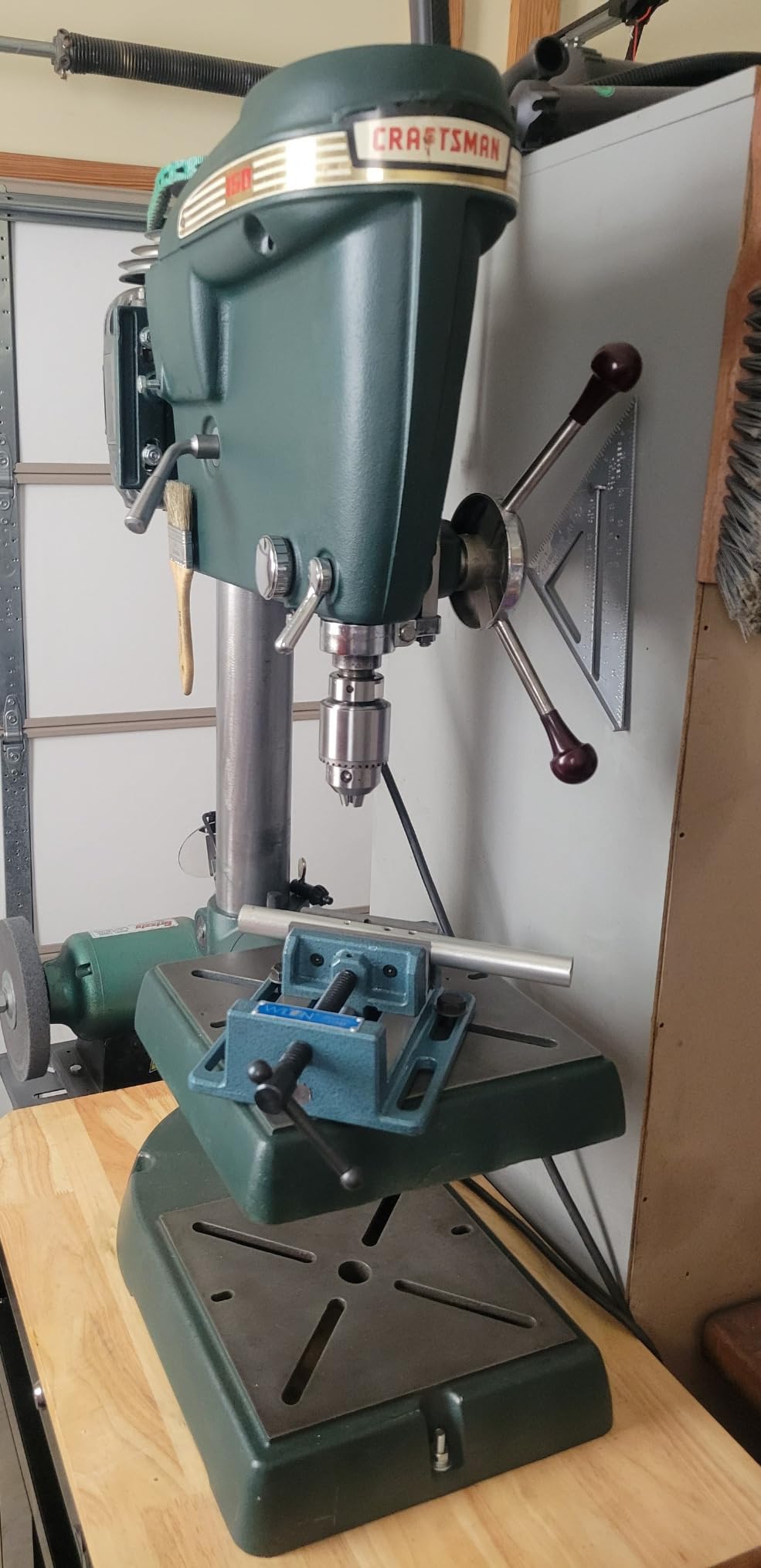 Wilton Low-Profile Drill Press Vise, 4