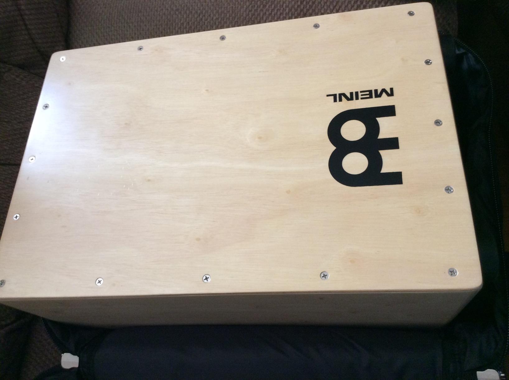 String Cajon Box Drum Instrument with Internal Snare Strings, Adjustable — NOT MADE IN CHINA — Play with Your Hands, 2-YEAR WARRANTY customer photo 1