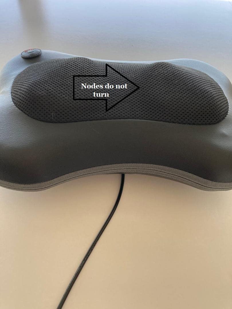 Zyllion ZMA-13 Back and Neck Massager with Heat for Pain Relief, Black customer photo 1