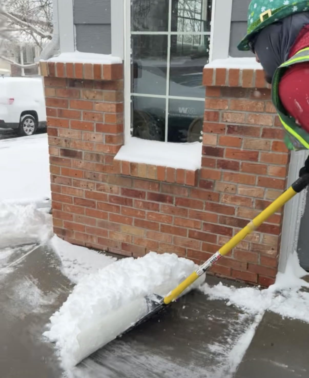 The Snowplow the Original Snow Pusher 36