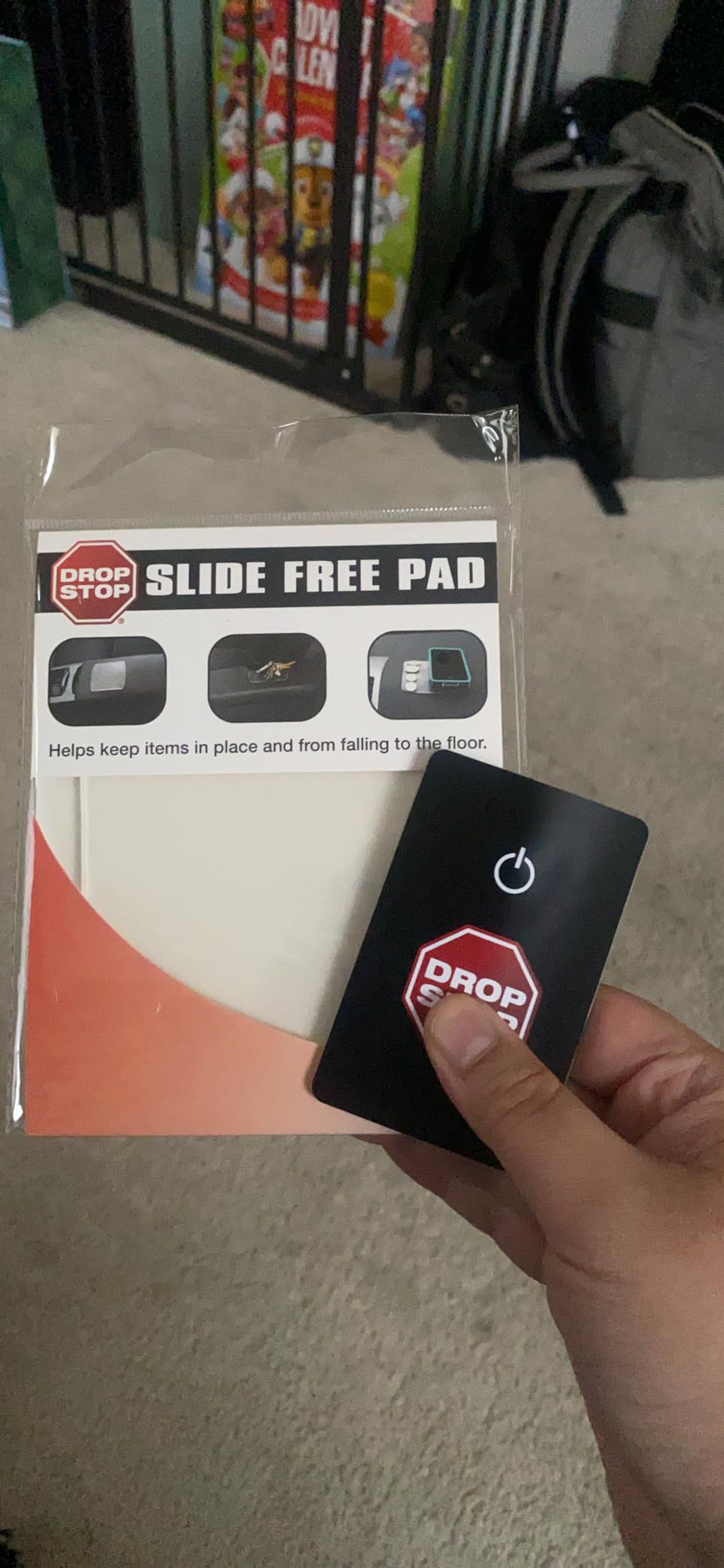 Drop Stop – 2 Original Car Seat Gap Fillers (Shark Tank) + Dash Pad + Light customer photo 2