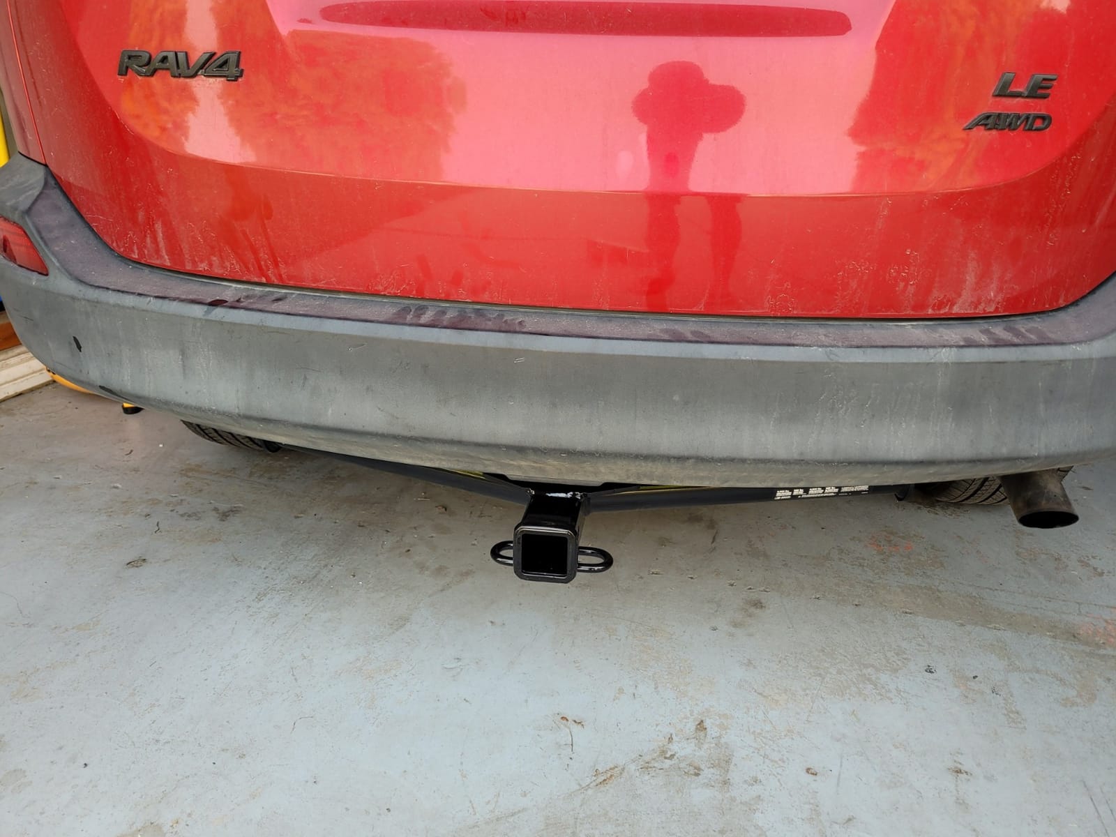 CURT 13149 Class 3 Trailer Hitch for 2006-2018 Toyota RAV4, 2