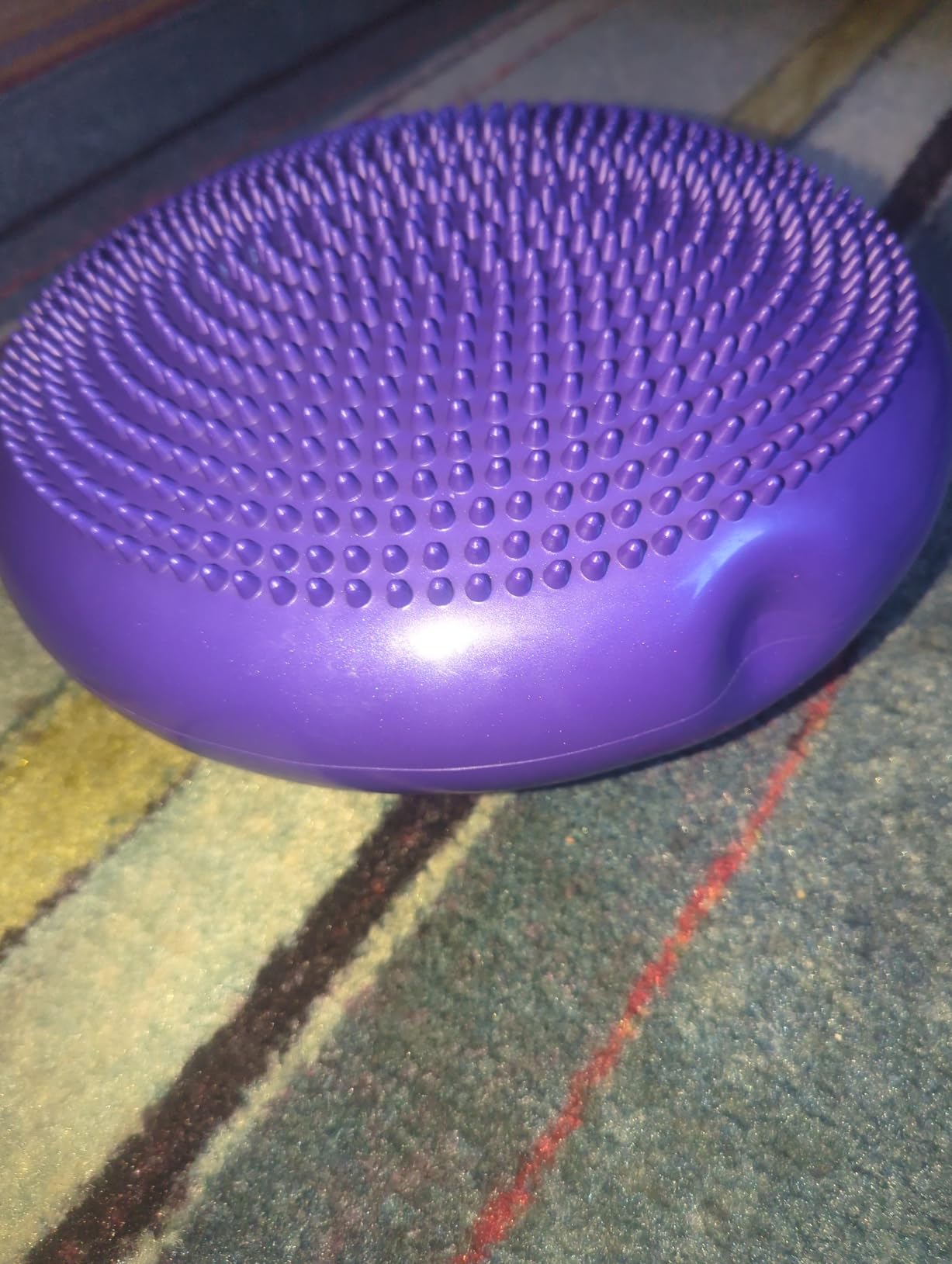 ProsourceFit Core Balance Disc Trainer, 14” Diameter with Pump for Improving Posture, Fitness, Stability customer photo 1