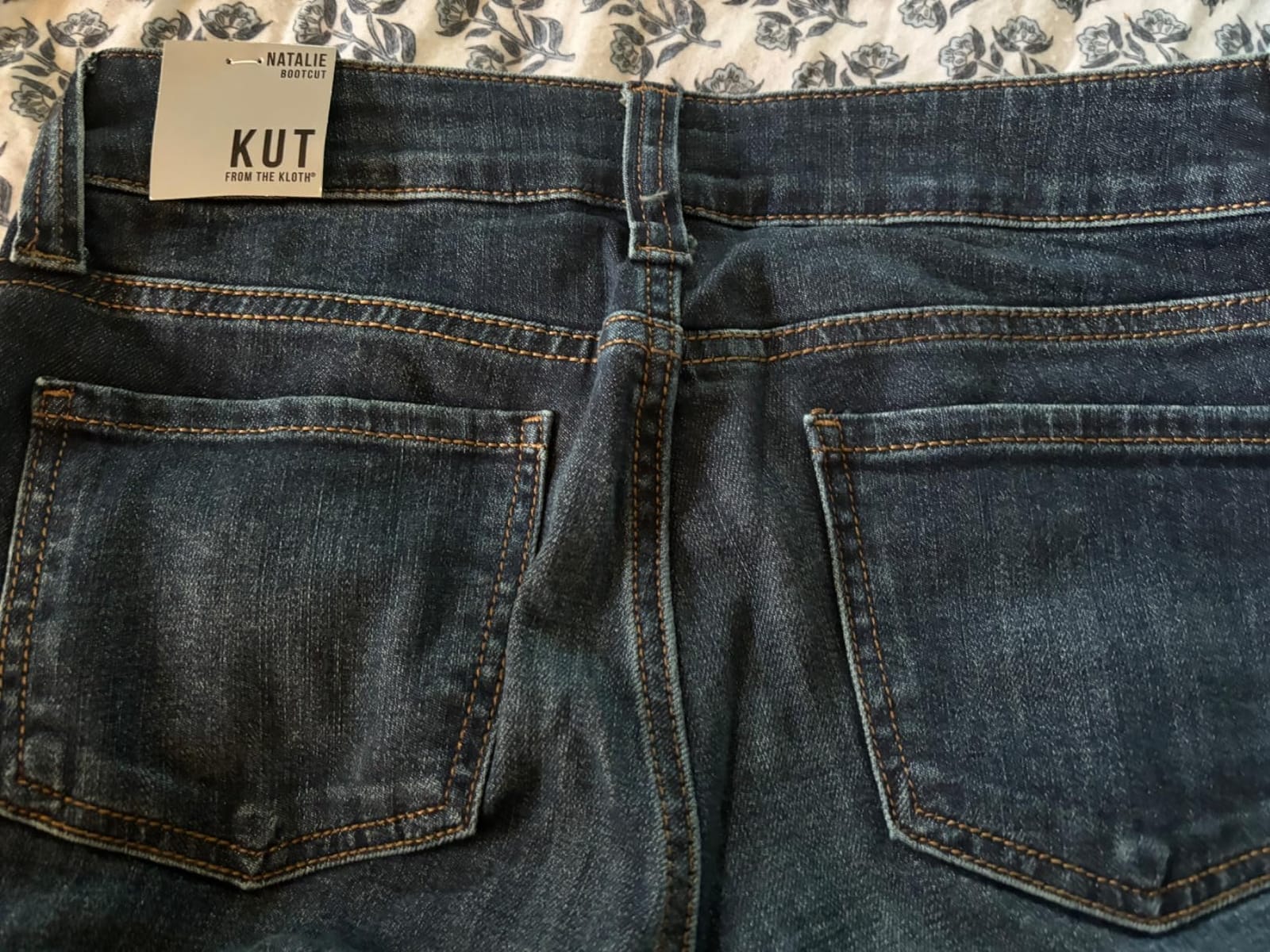KUT from the Kloth Natalie High Rise Bootcut Jeans customer photo 2