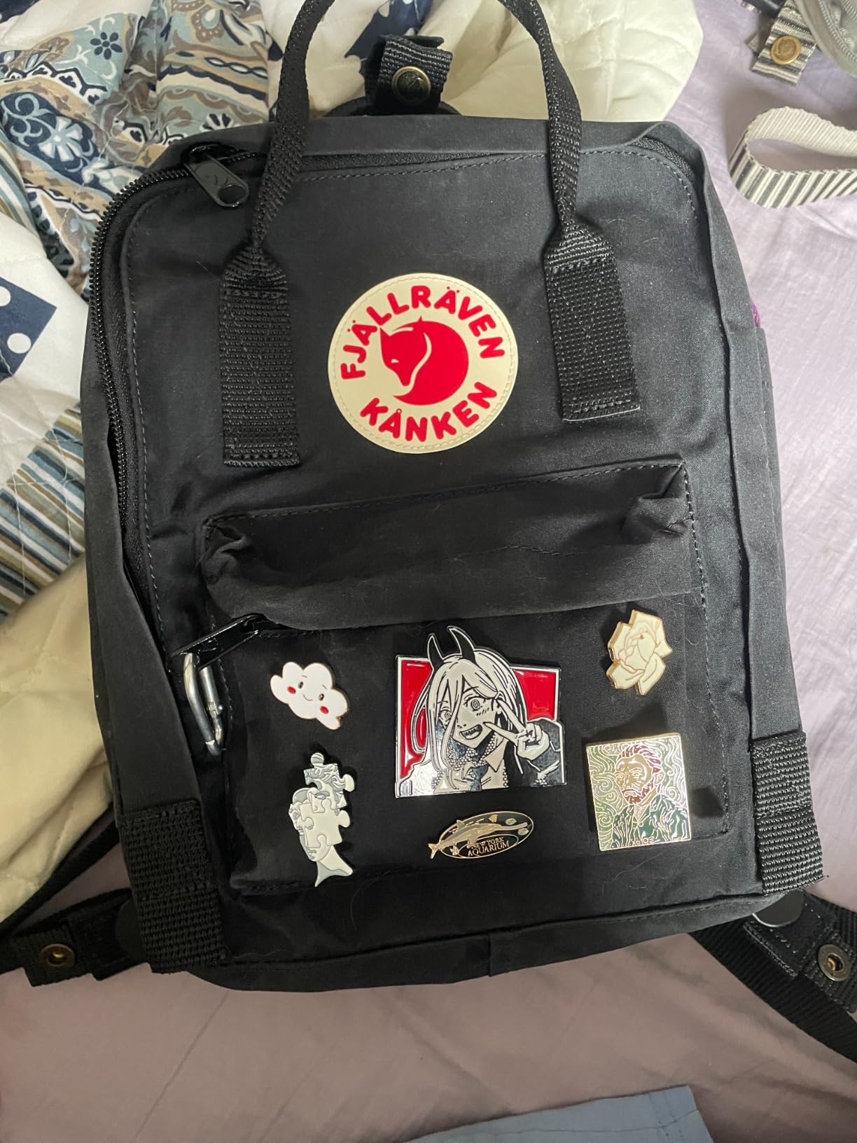 Fjällräven Kanken Mini Backpack - Compact Everyday Carry, Durable Vinylon Fabric - Travel customer photo 1