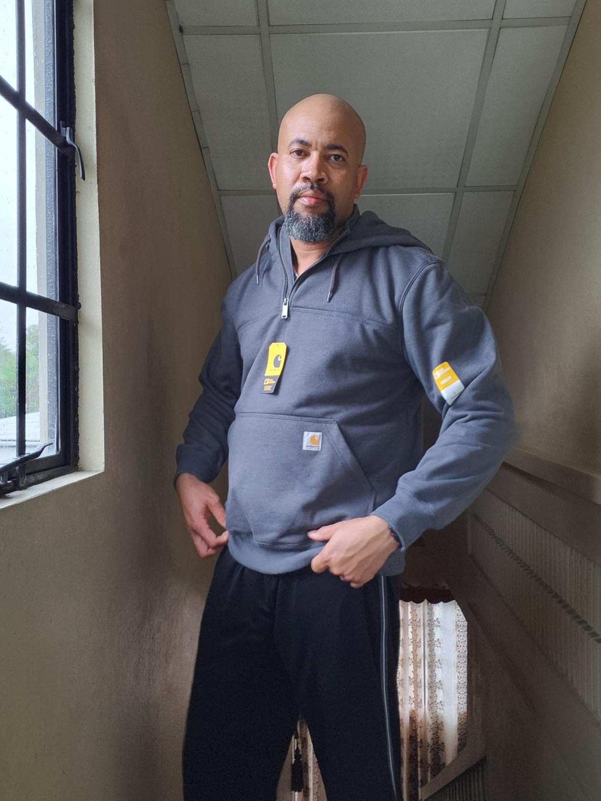 Carhartt Men's Paxton 1/4-Zip Sweatshirt customer photo 1