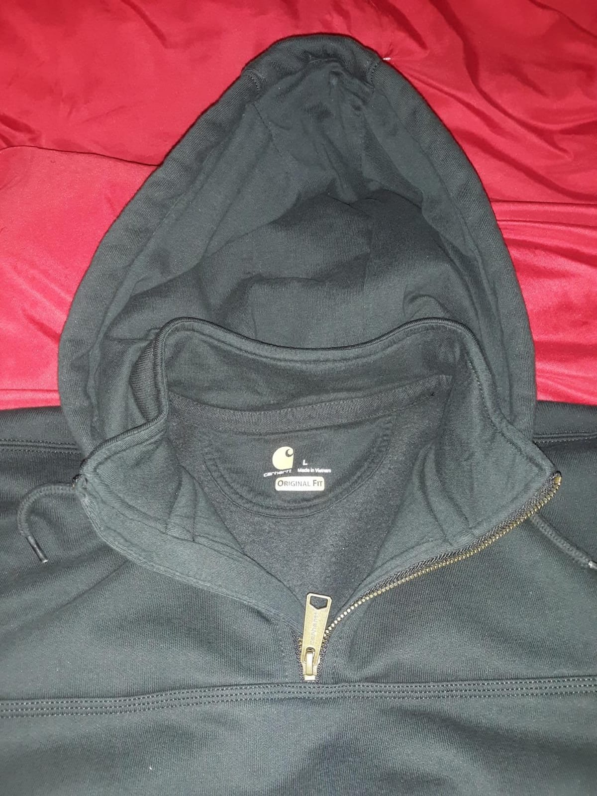 Carhartt Men's Paxton 1/4-Zip Sweatshirt customer photo 2
