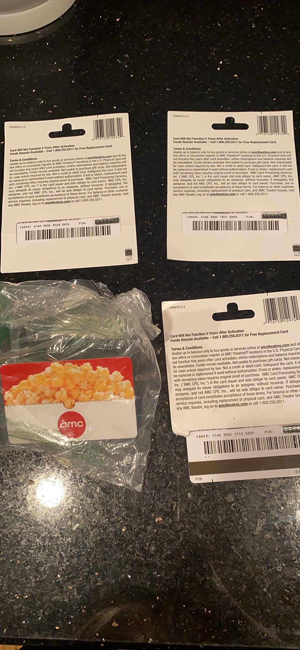 AMC Theatres Physical Gift Card customer photo 2