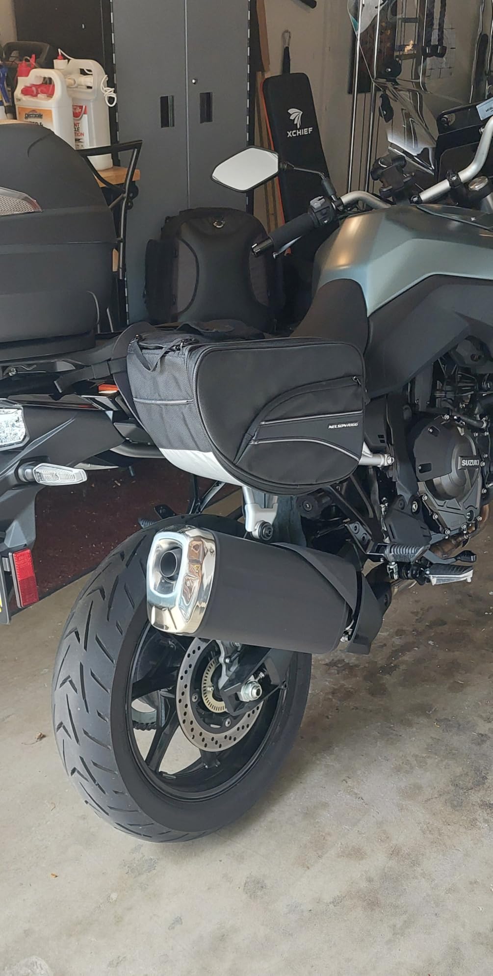 Nelson-Rigg CL-890 Mini Commuter Expandable Saddlebags, Black customer photo 2